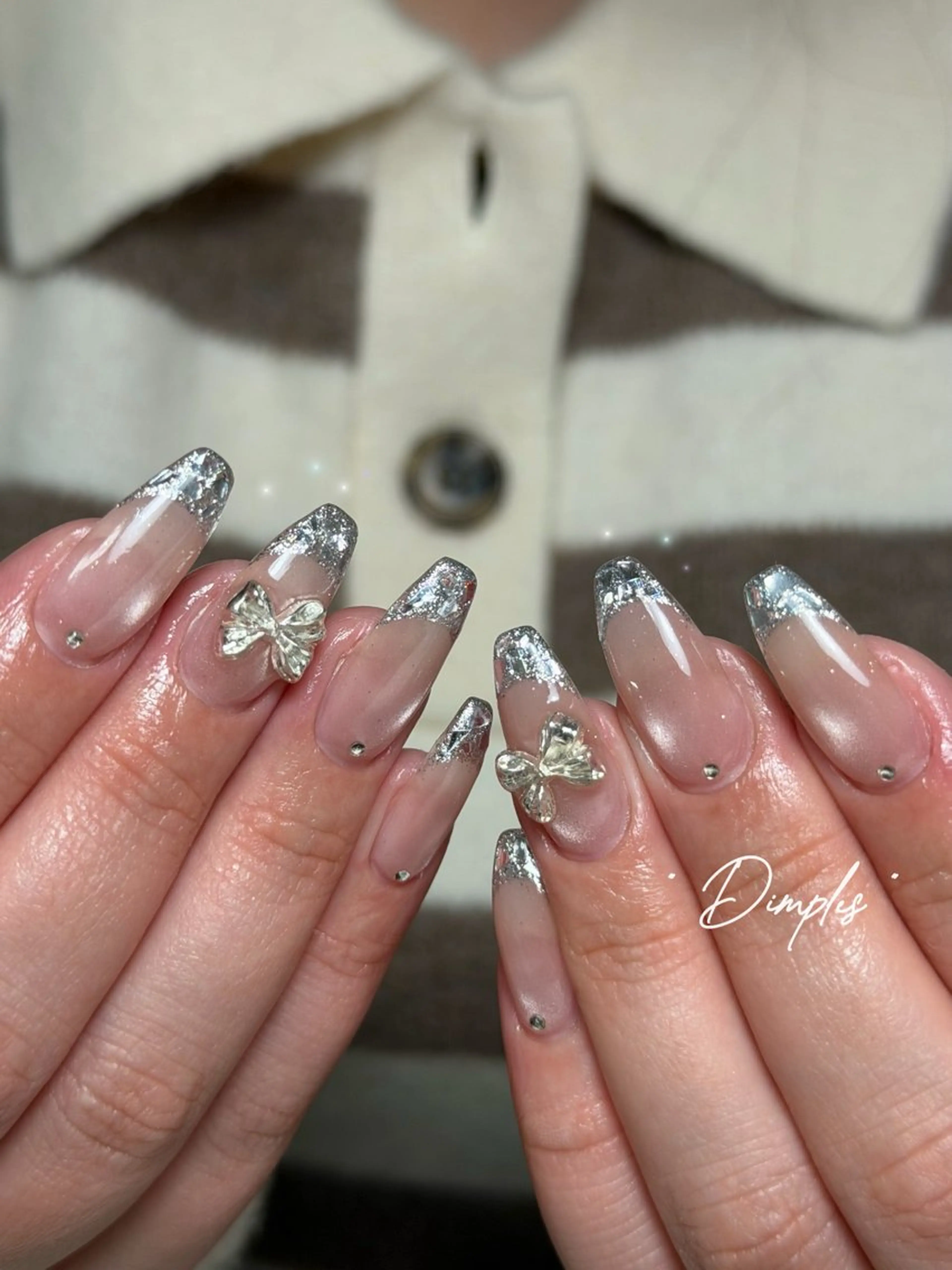 ネイル dimples yuki🎀 ꒷꒦♡のネイルデザイン