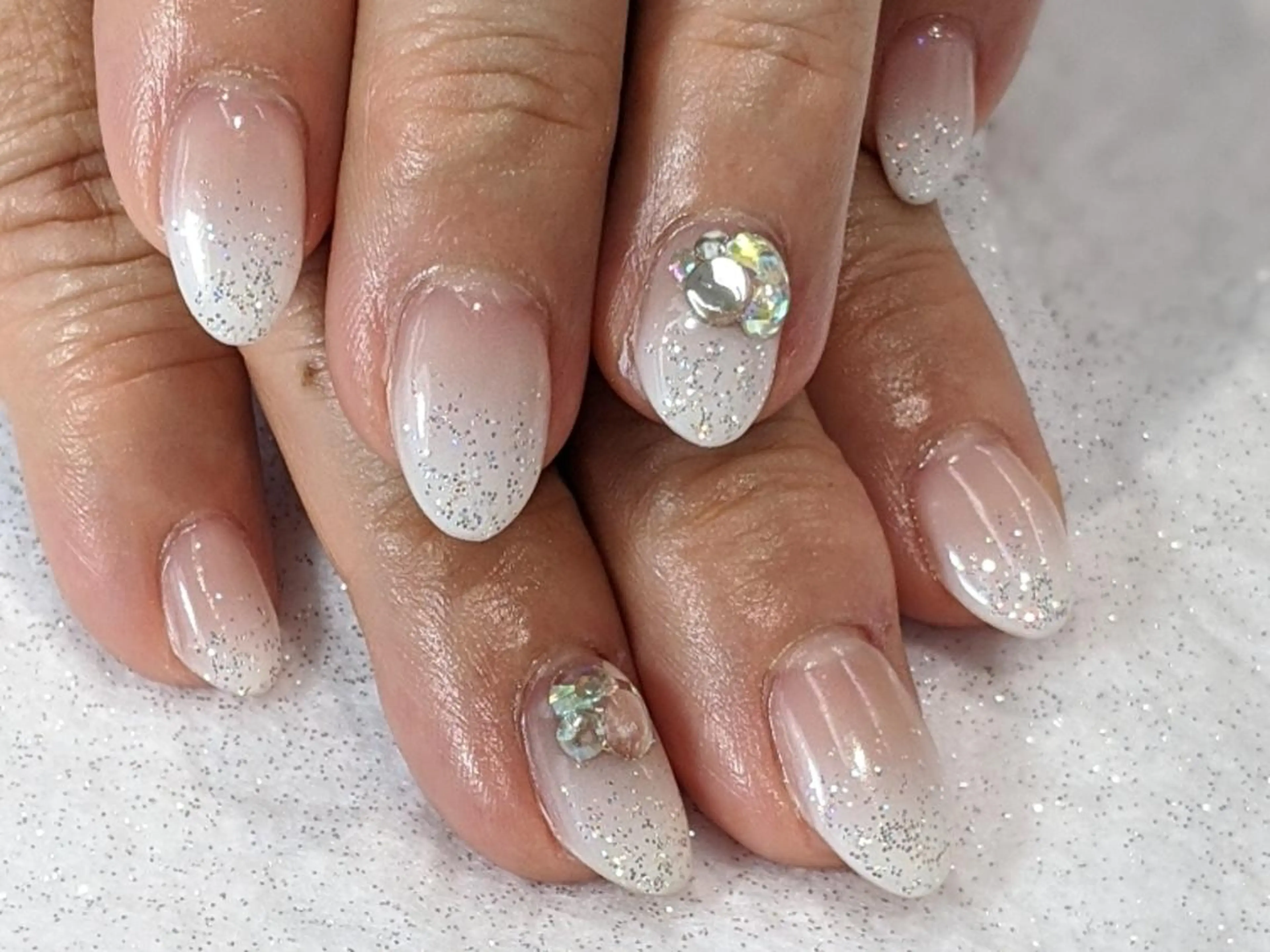 ネイル ジェルネイル グラデーション ネイルパキラ ゆうのネイルデザイン