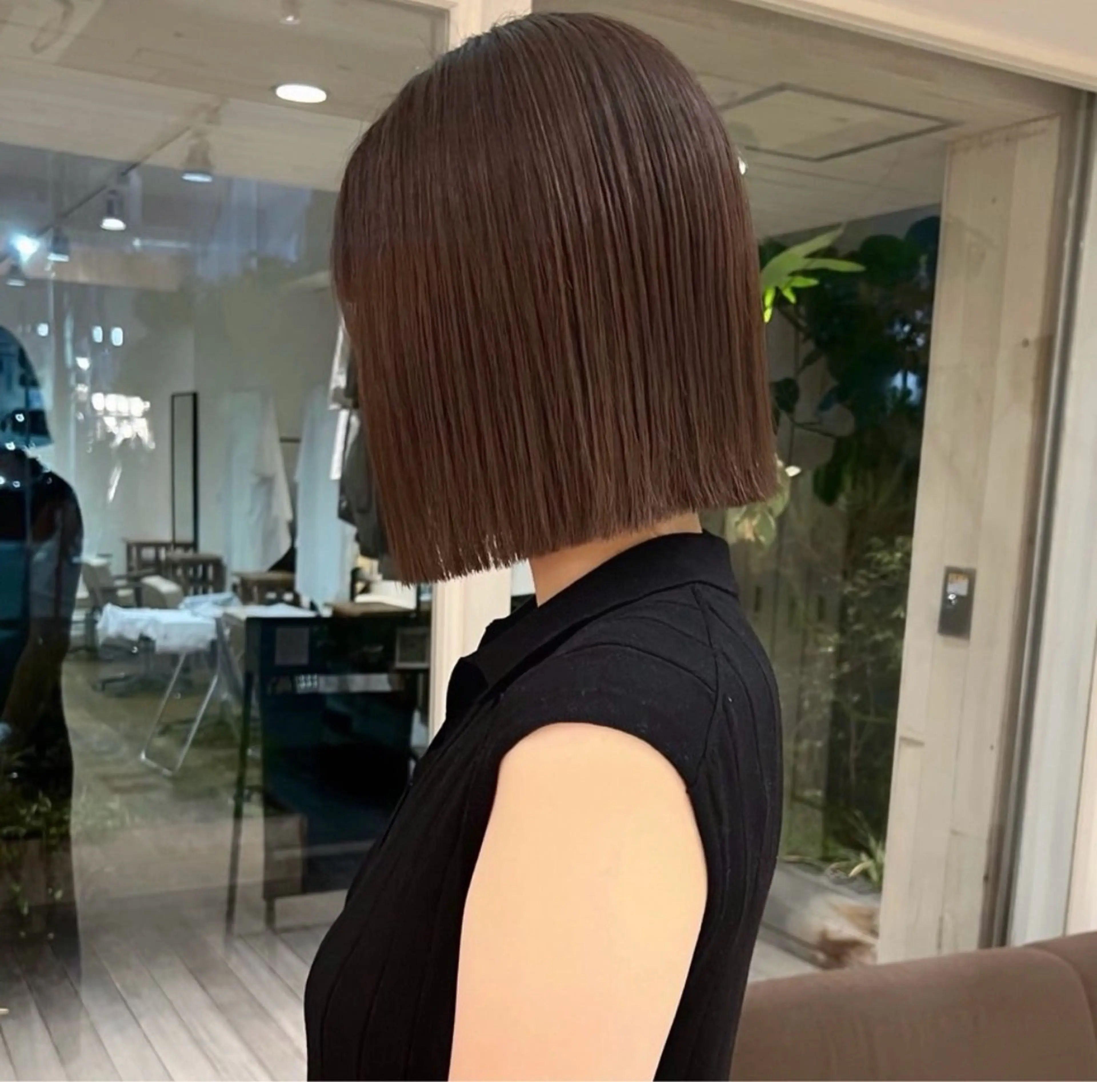 暗めリタッチカラー👩‍🦰➕うる艶トリートメント✨【おしゃれ染めのみ】の写真