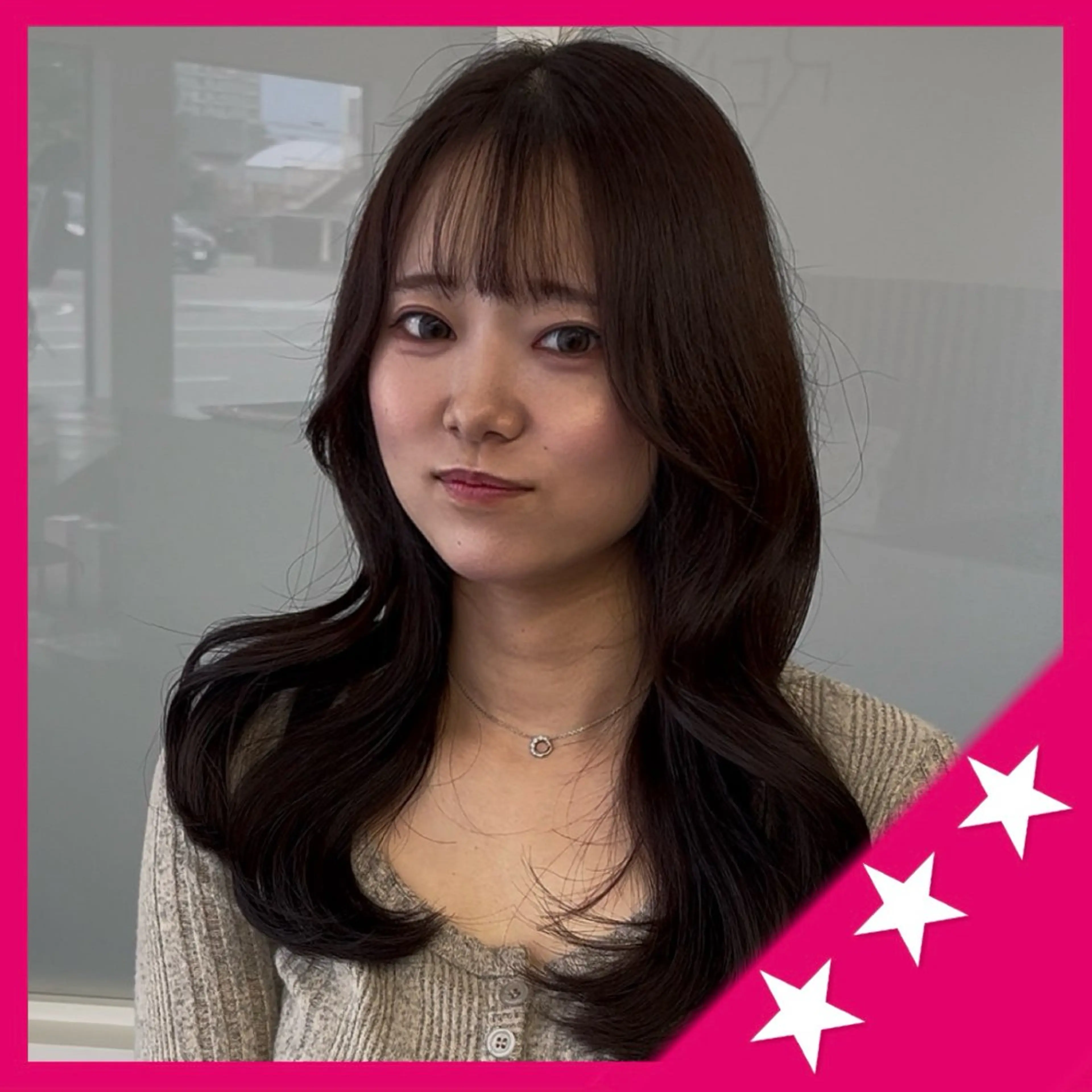 セミロング 【レイヤー×透明感 カラー】mayaのヘアスタイル