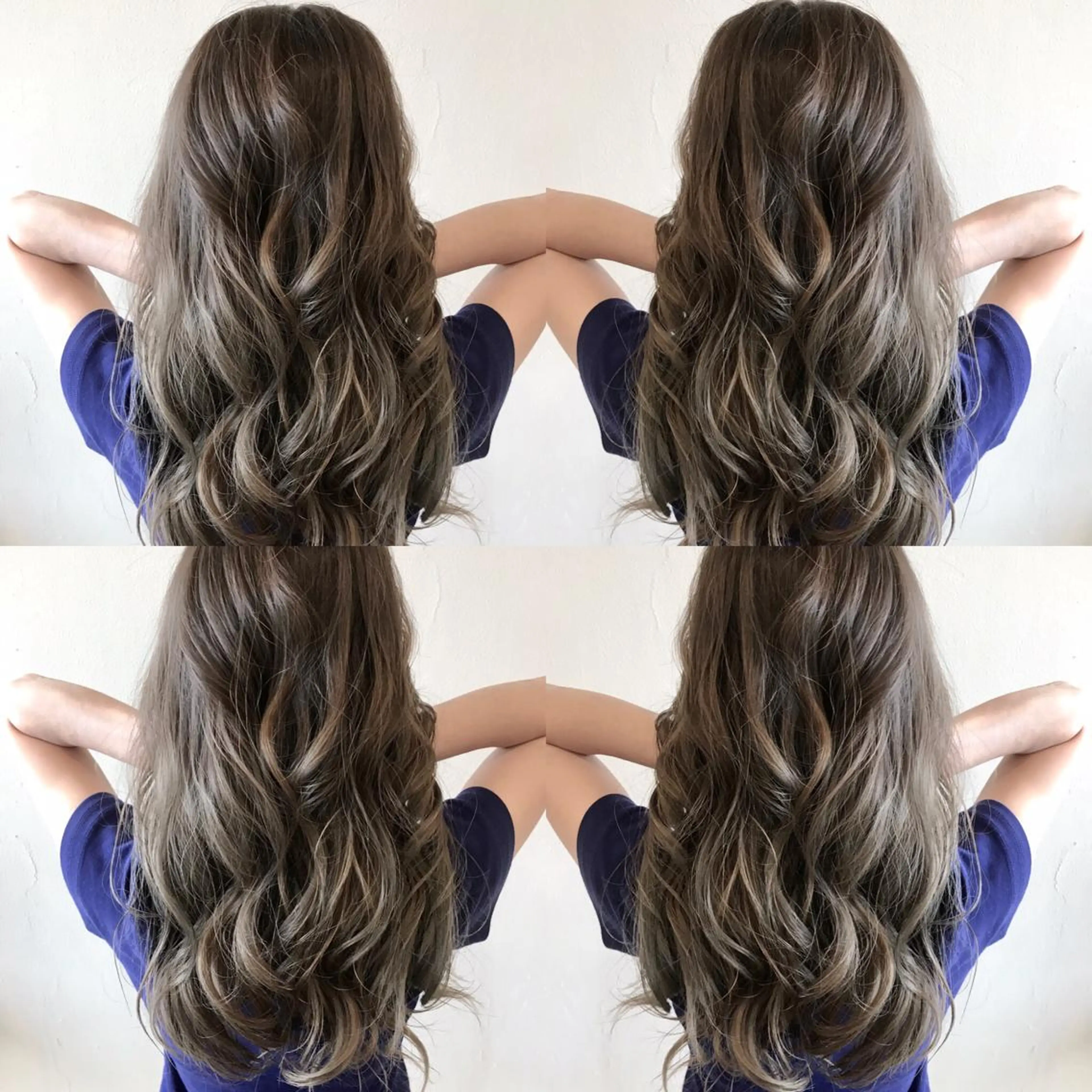 ロング カラー VERDA KENのヘアスタイル