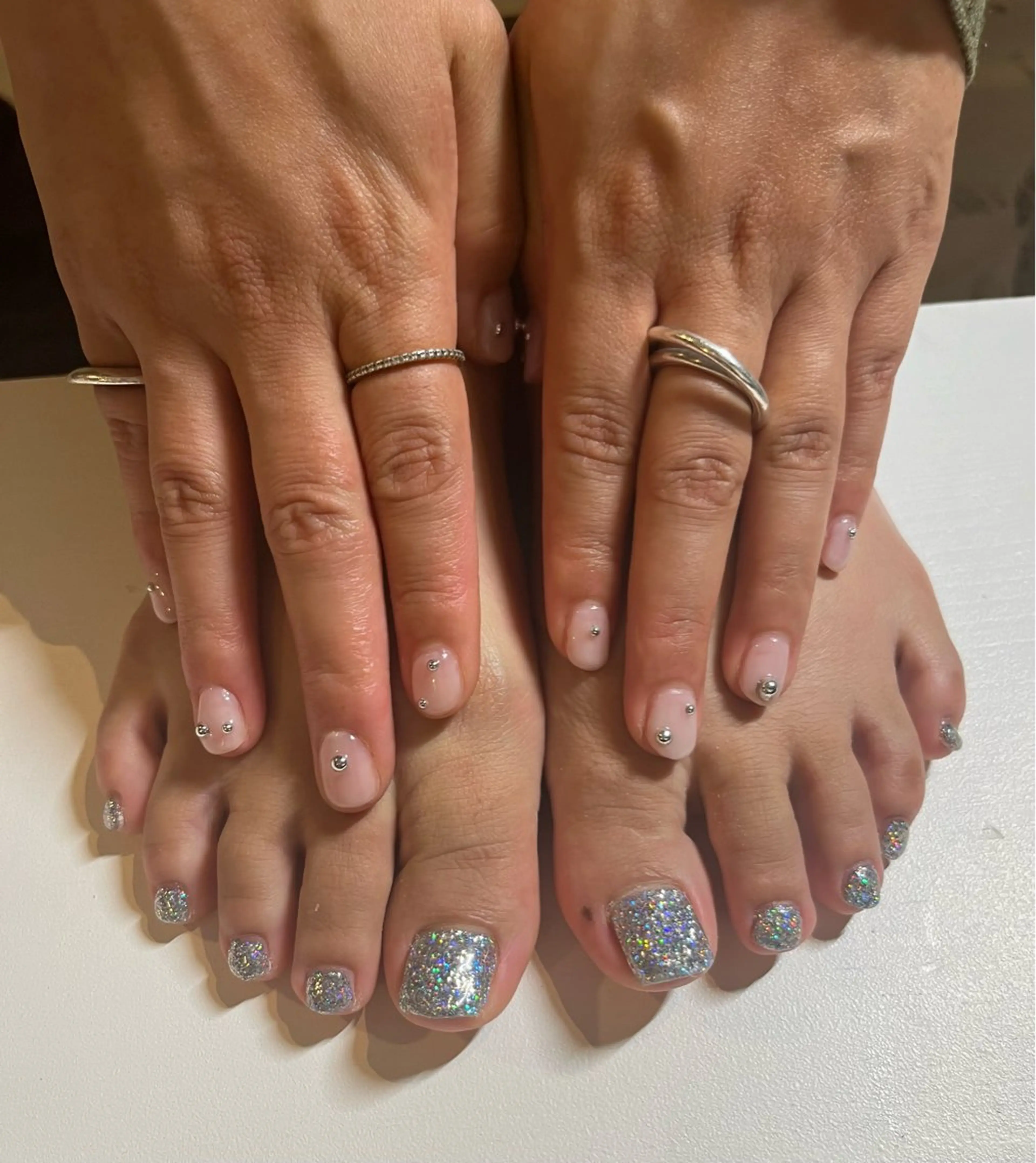 foot nailワンカラー【offあり】の写真