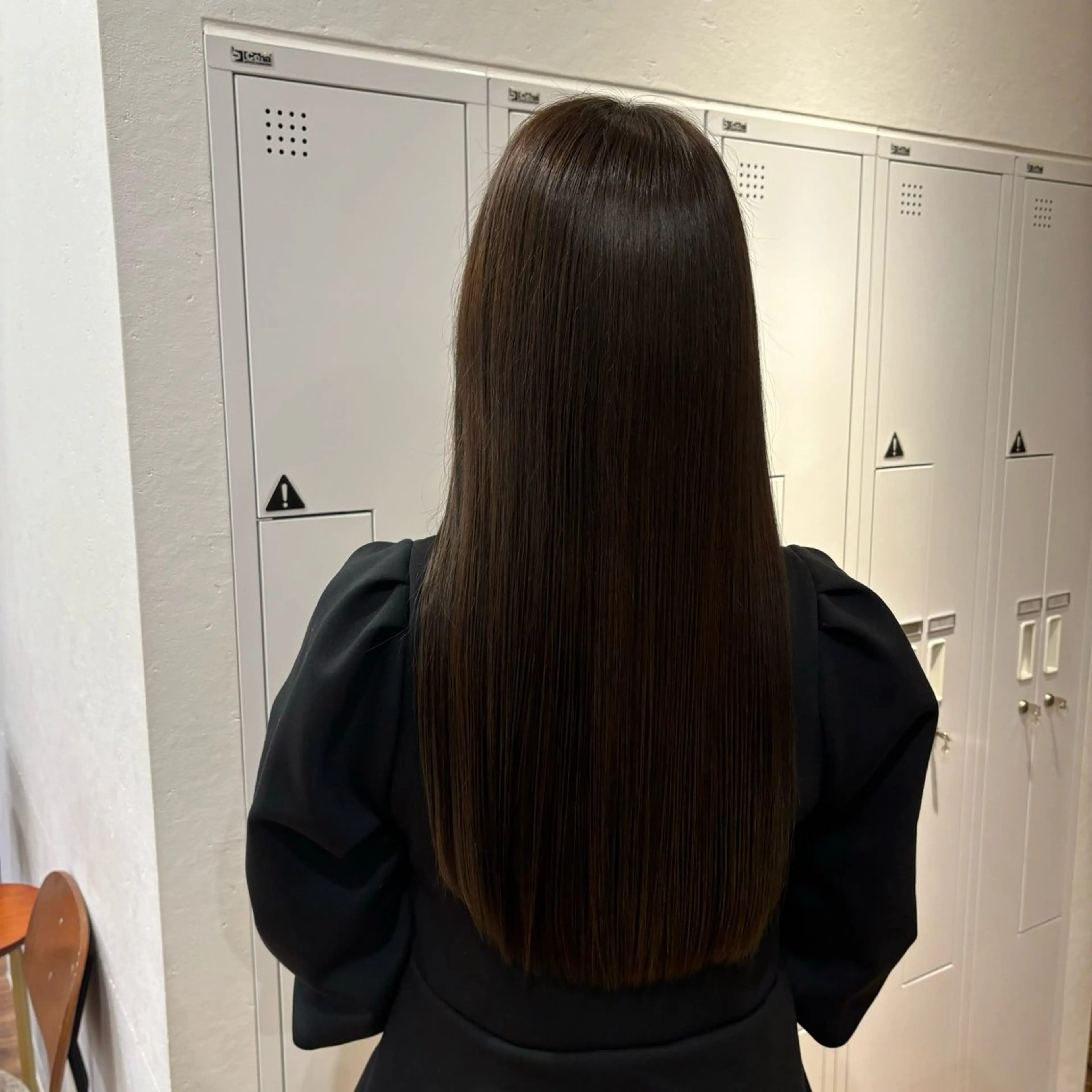 ロング カラー 祝 莉子のヘアスタイル