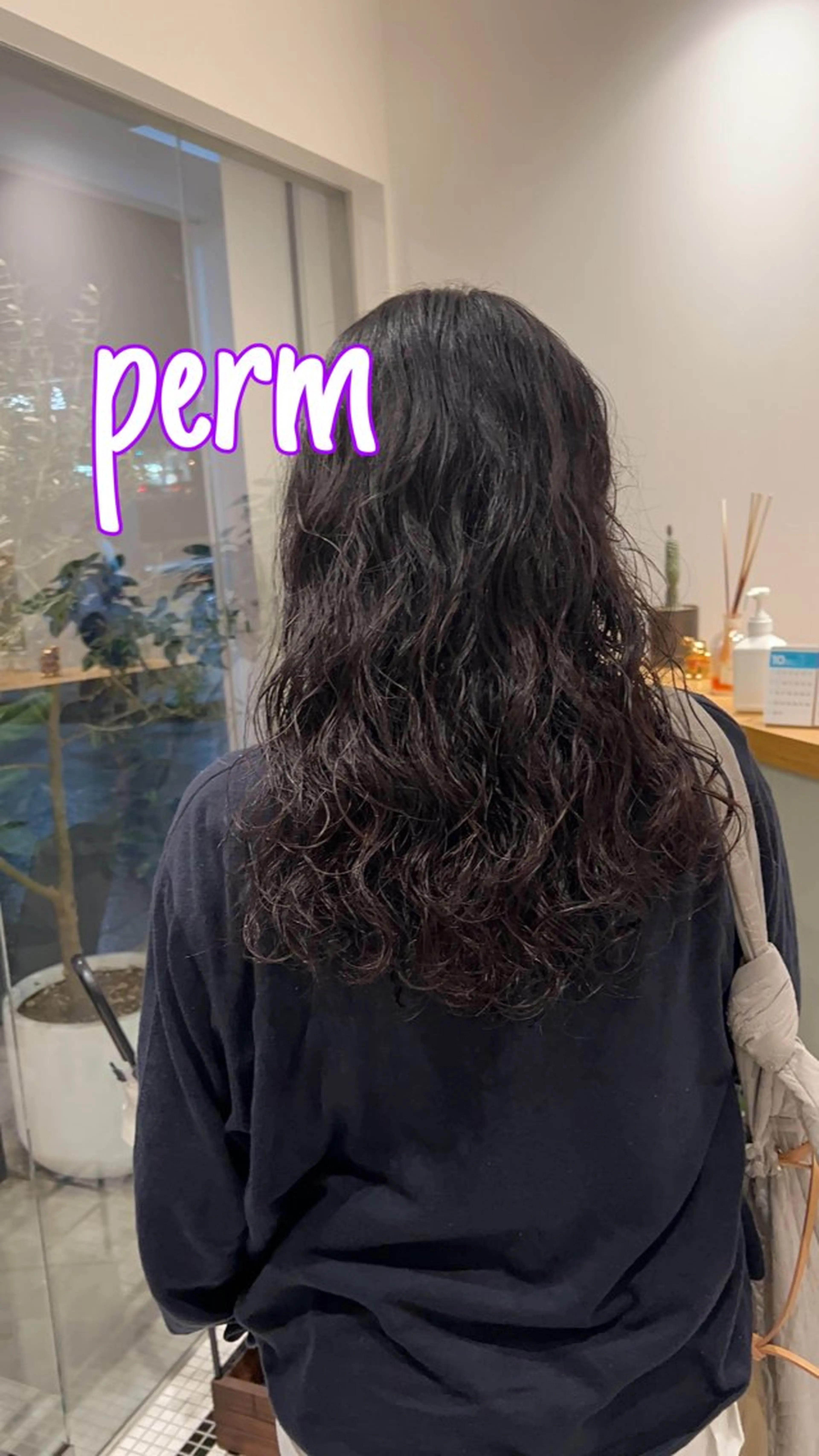 ロング パーマ カット パーマ トリートメント CYAN.栄店所属・パーマ/髪質改善 【榎本千夏】のヘアスタイル
