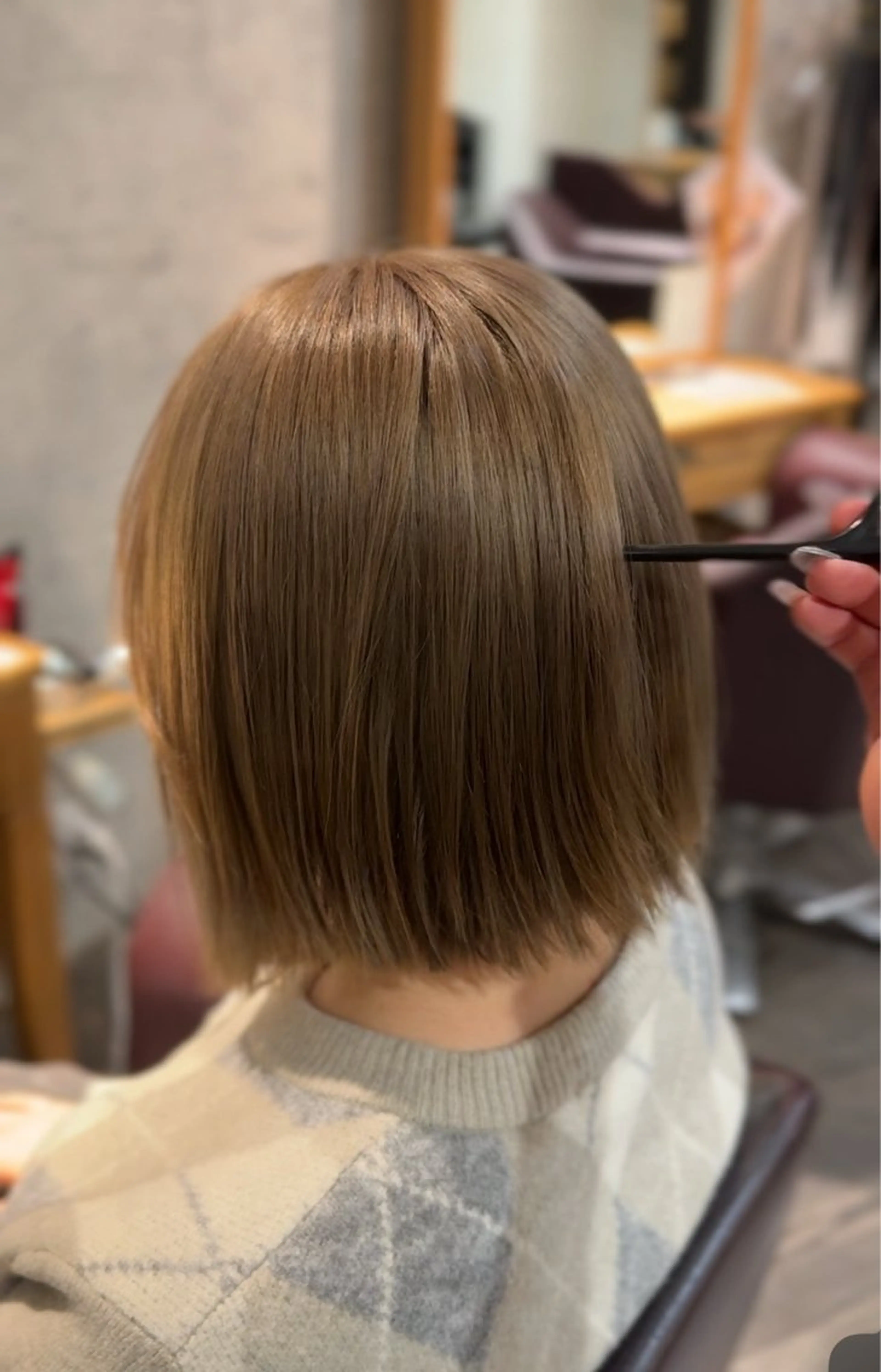 ショート カット ヘアカラー Afinar  乃空（ノア）のヘアスタイル