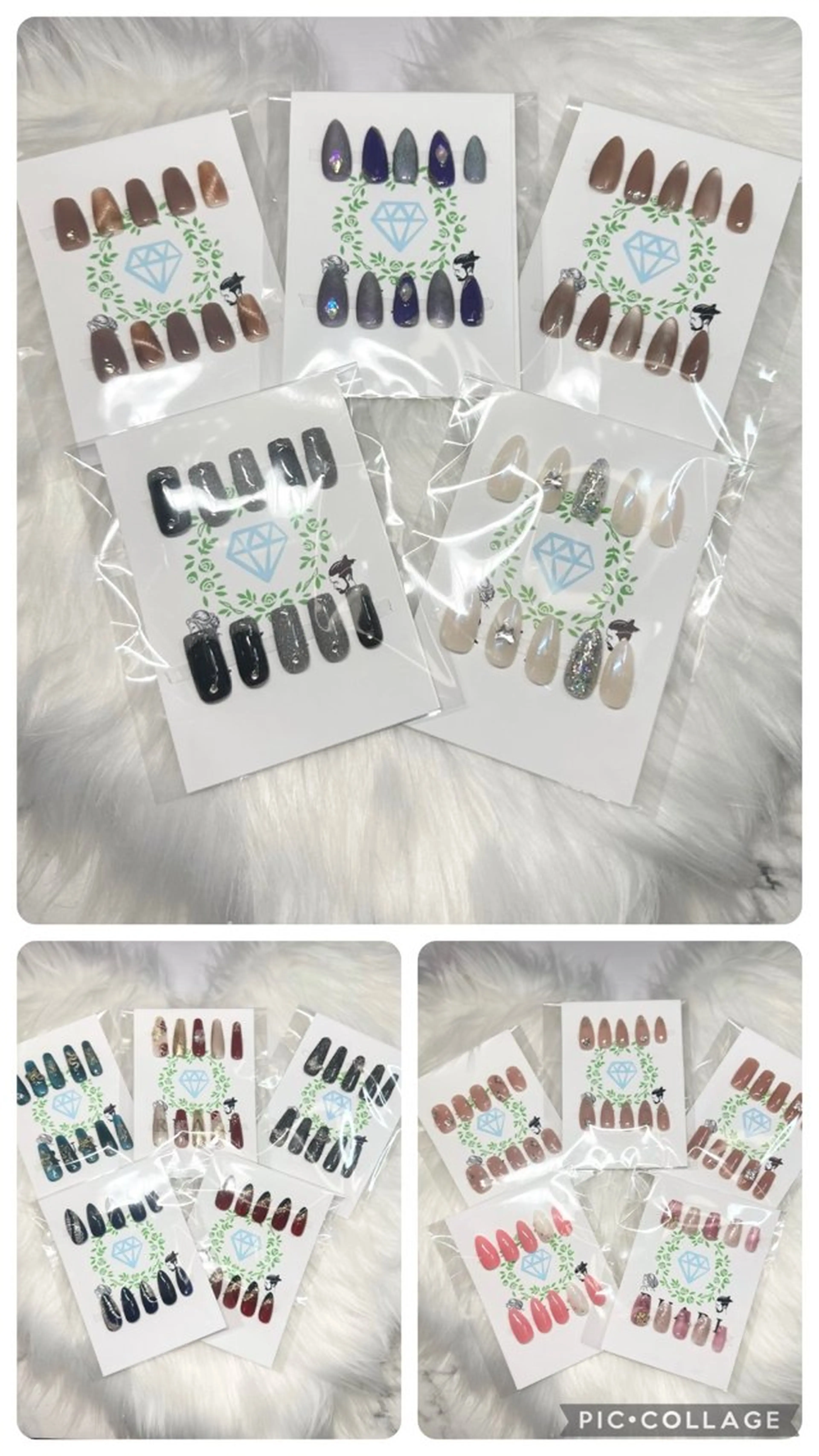 成人式ネイルご予約の写真