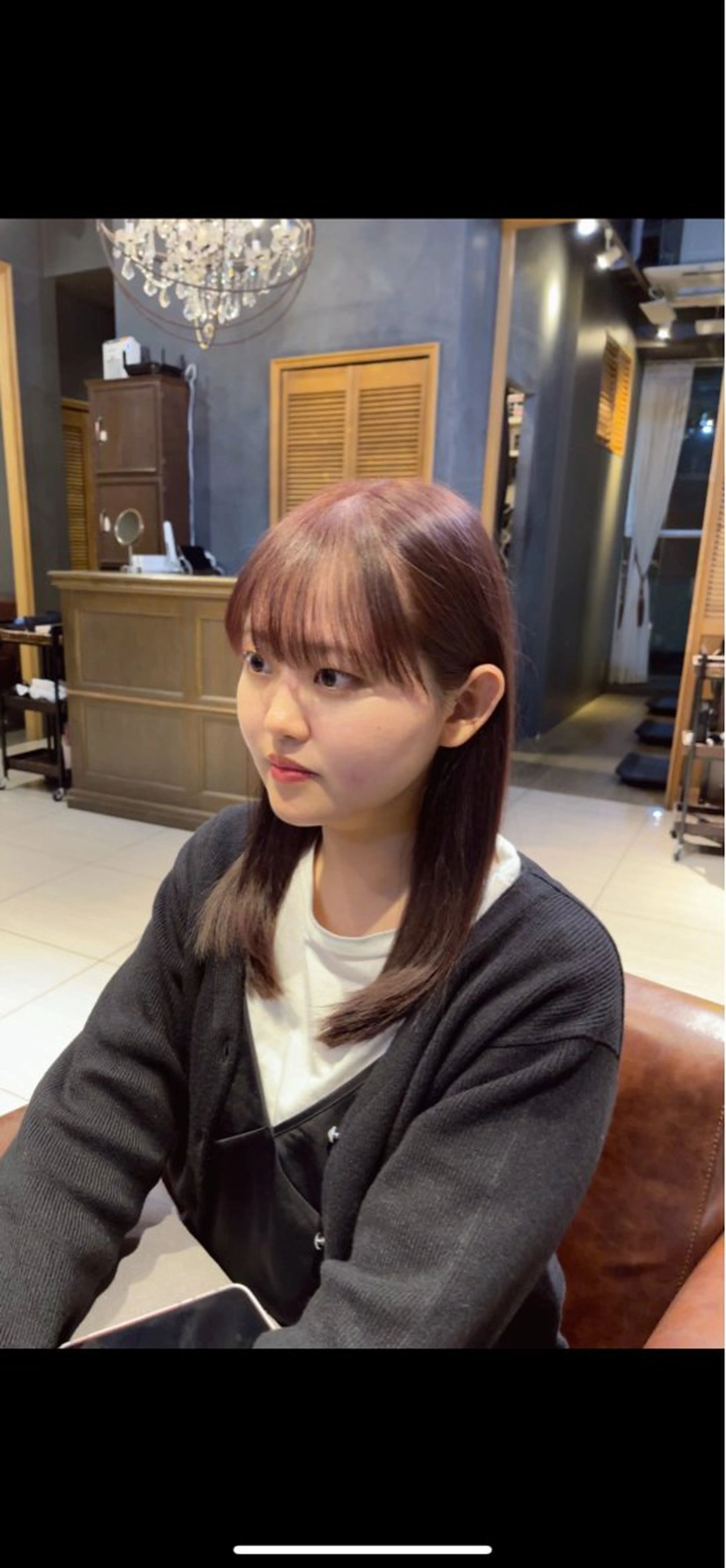 前髪カット¥2,200の写真