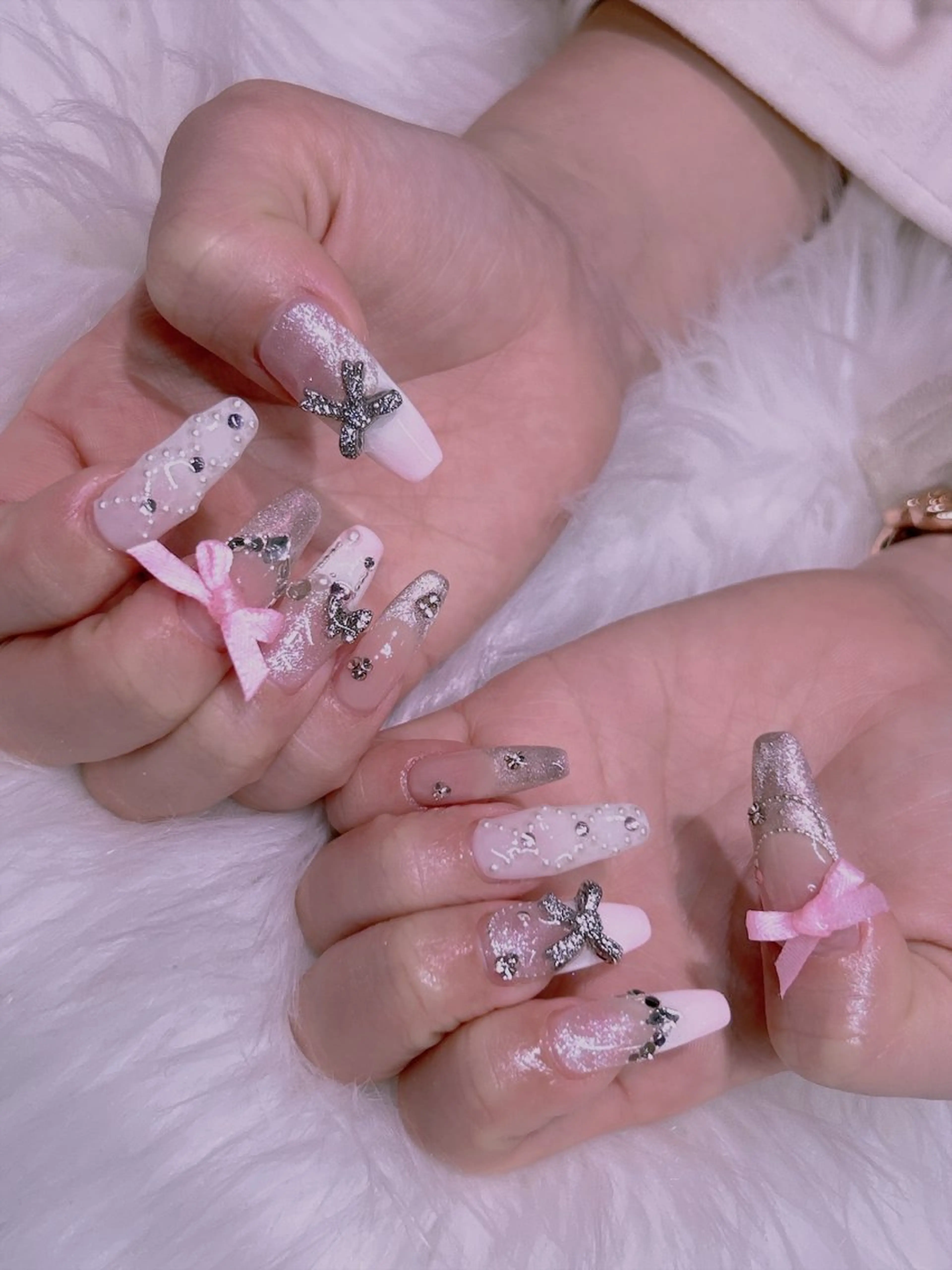 ネイル 長さだし専門店 M2　rikaのネイルデザイン