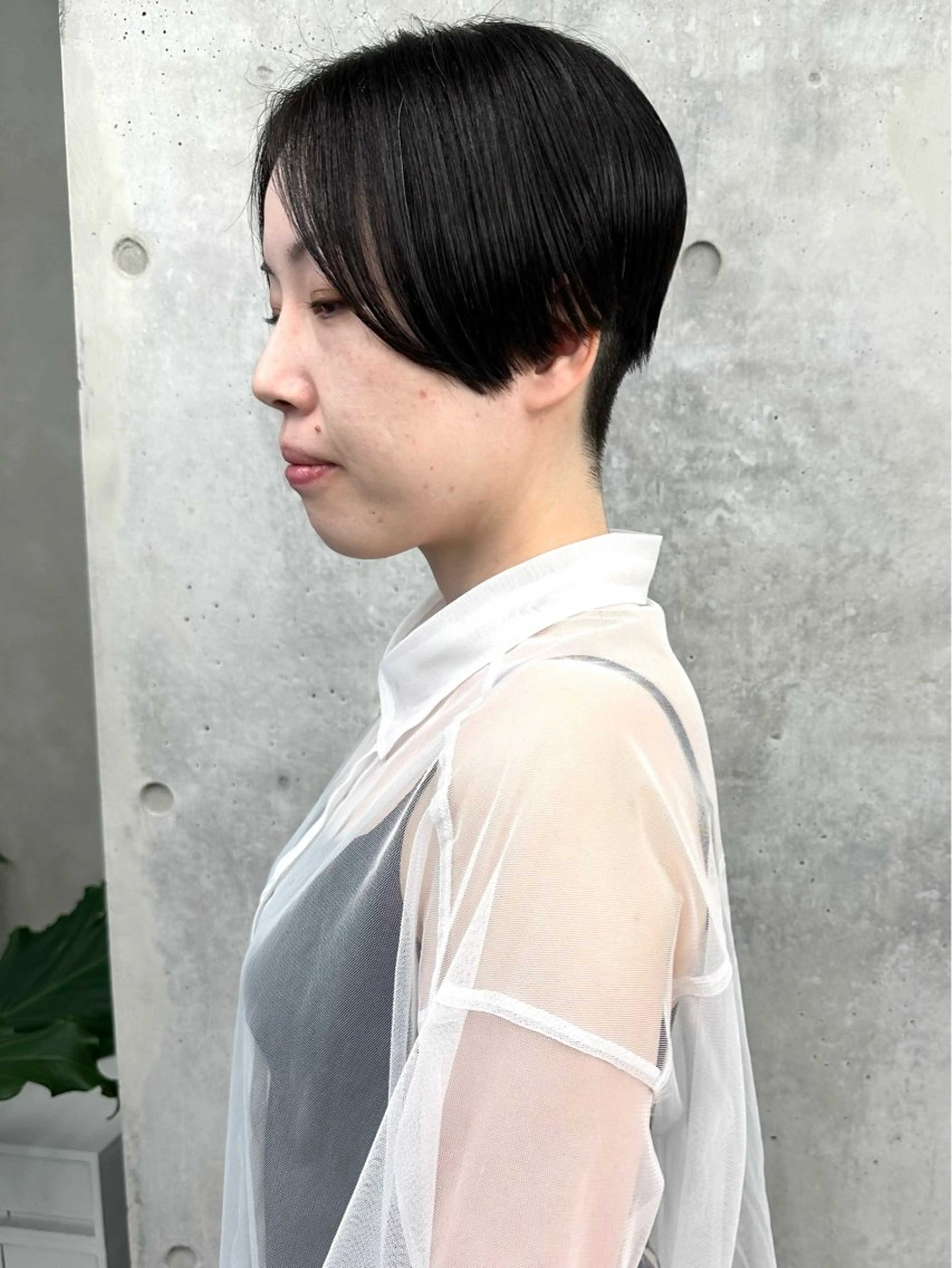 ショート カット ヘッドスパ ボブ/ゆるふわ ボブパーマ/とういのヘアスタイル