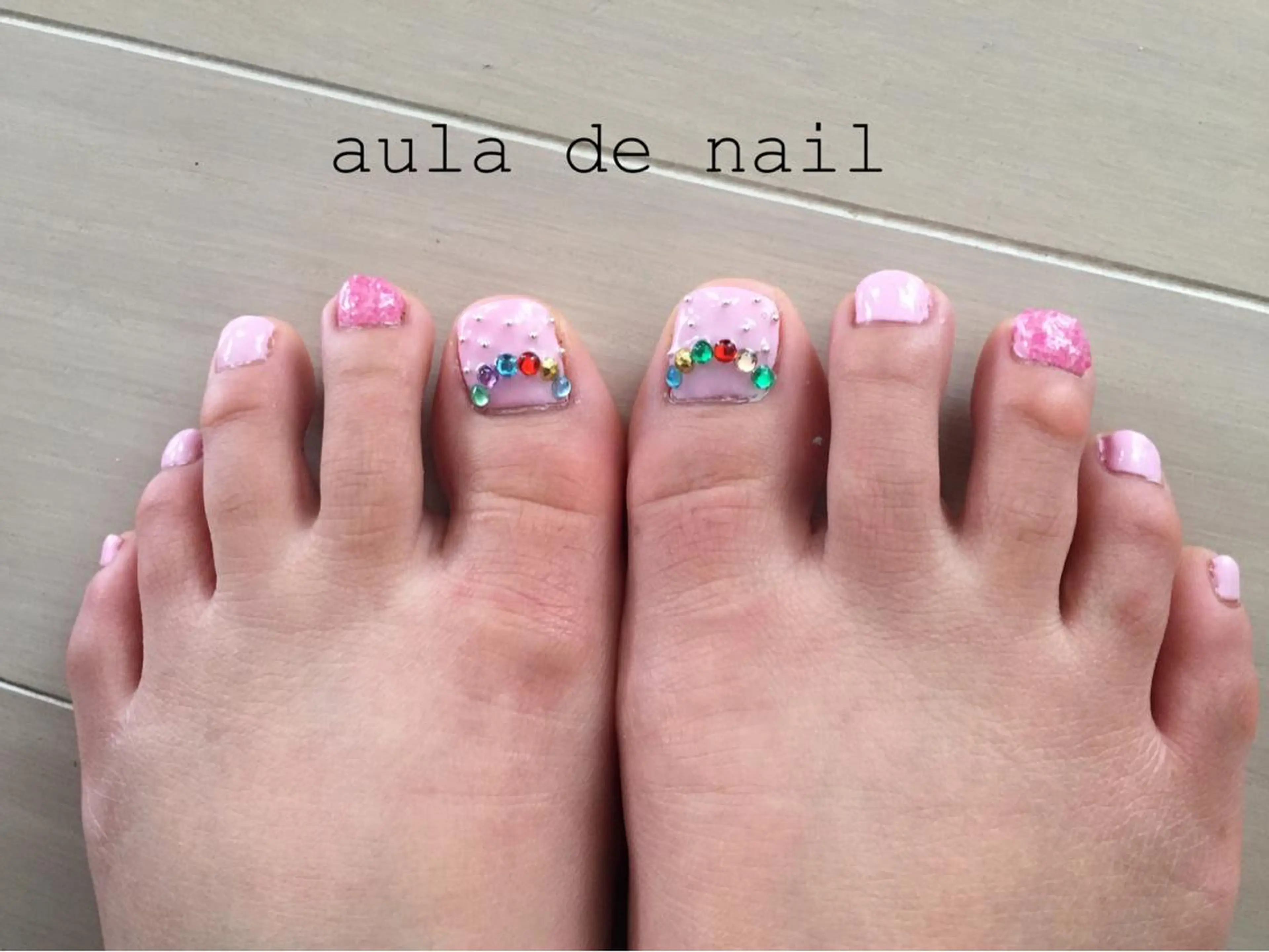 ネイル ピンク auladenail アウラデネイルのネイルデザイン