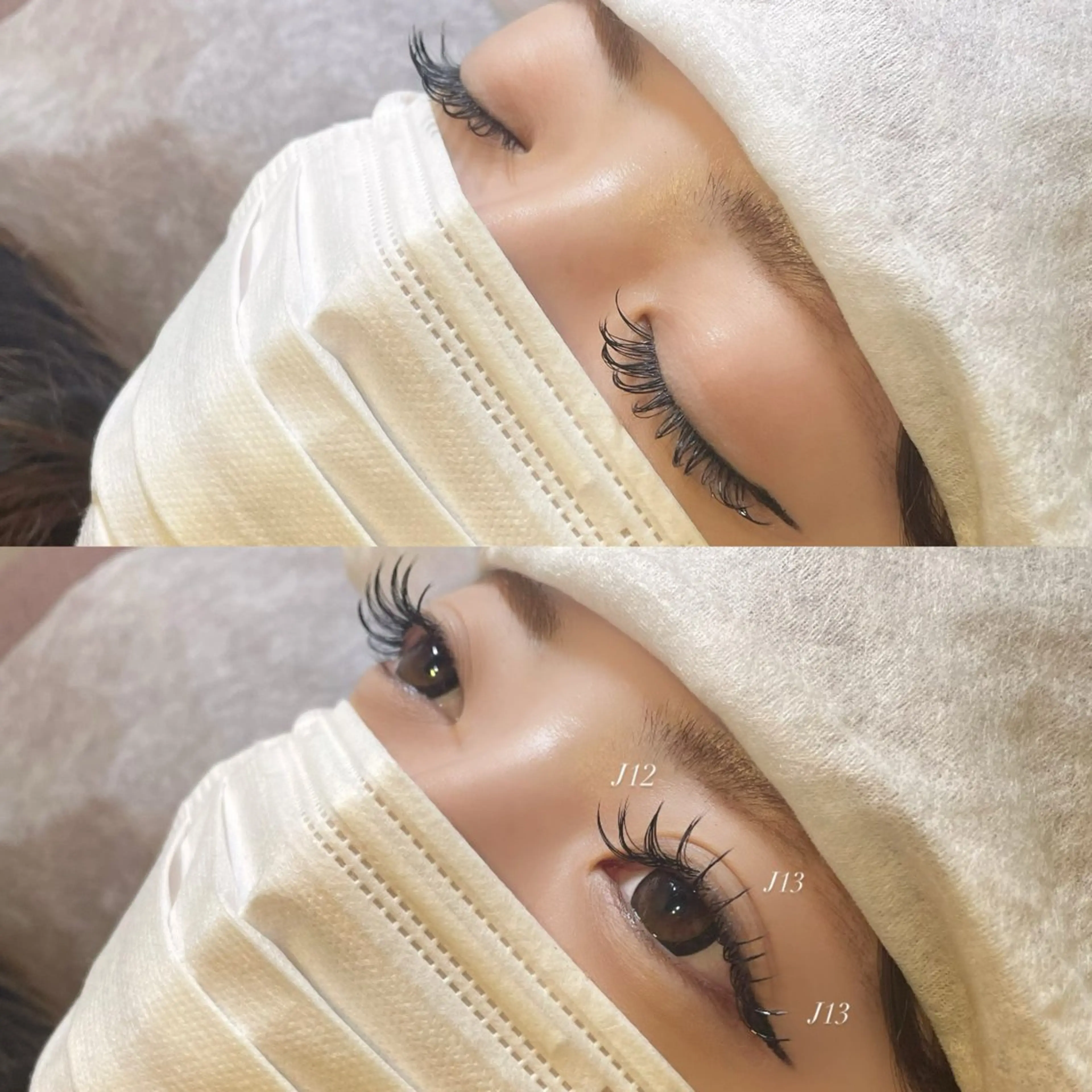 マツエク・マツパ ゴージャス Jカール シルク 船山 一花のマツエク・マツパデザイン