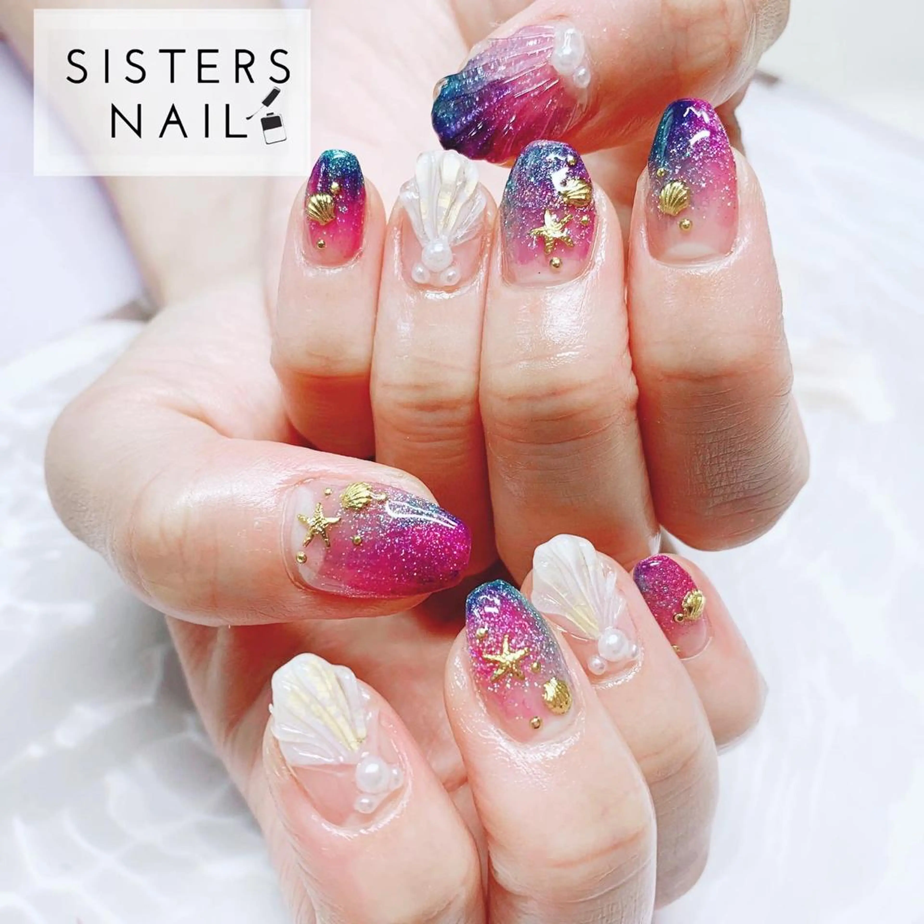 ネイル ハンドネイル ハンドケア sisters nail.fのネイルデザイン