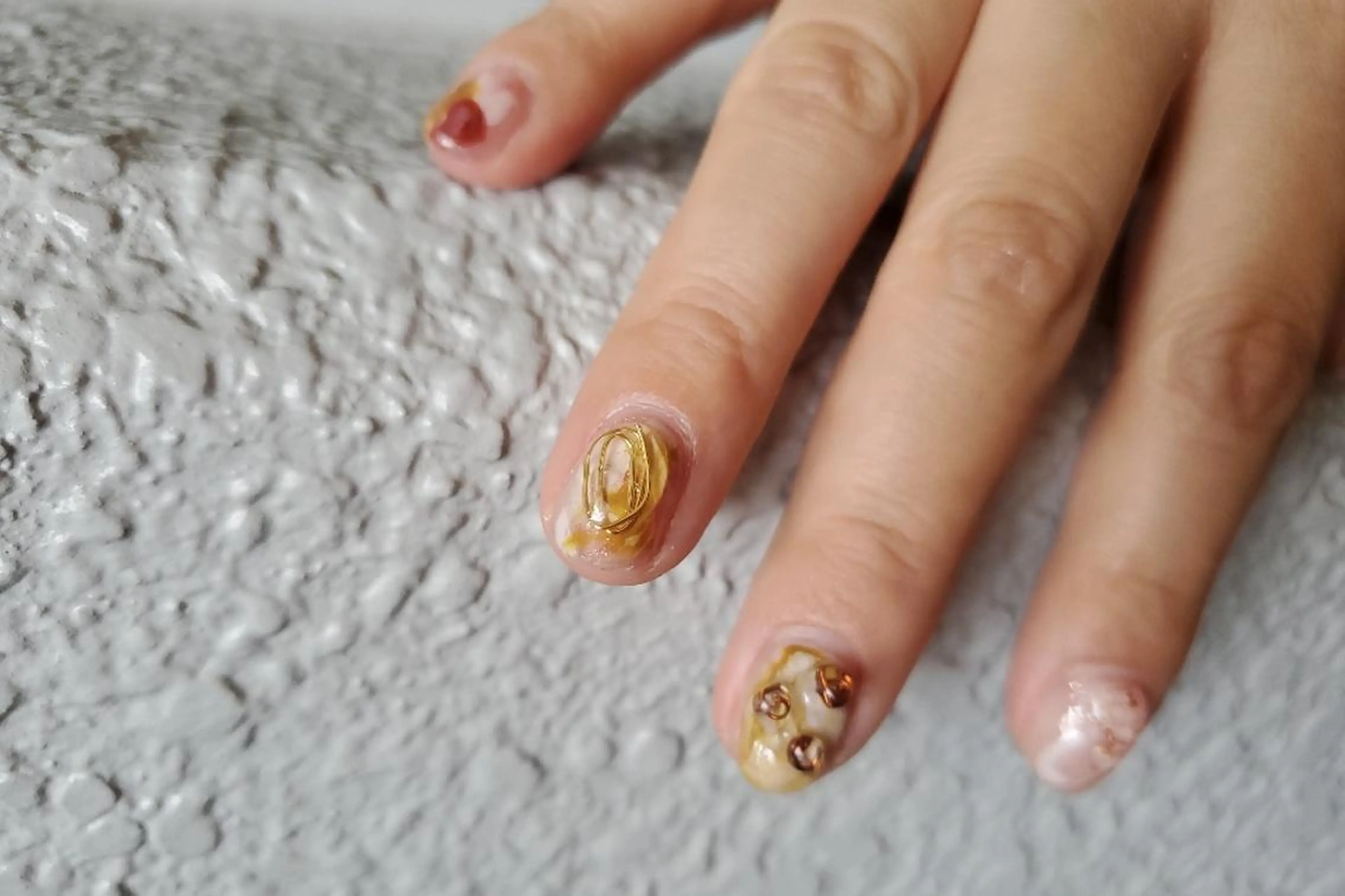 ネイル ハンドネイル 店長 佐藤のネイルデザイン