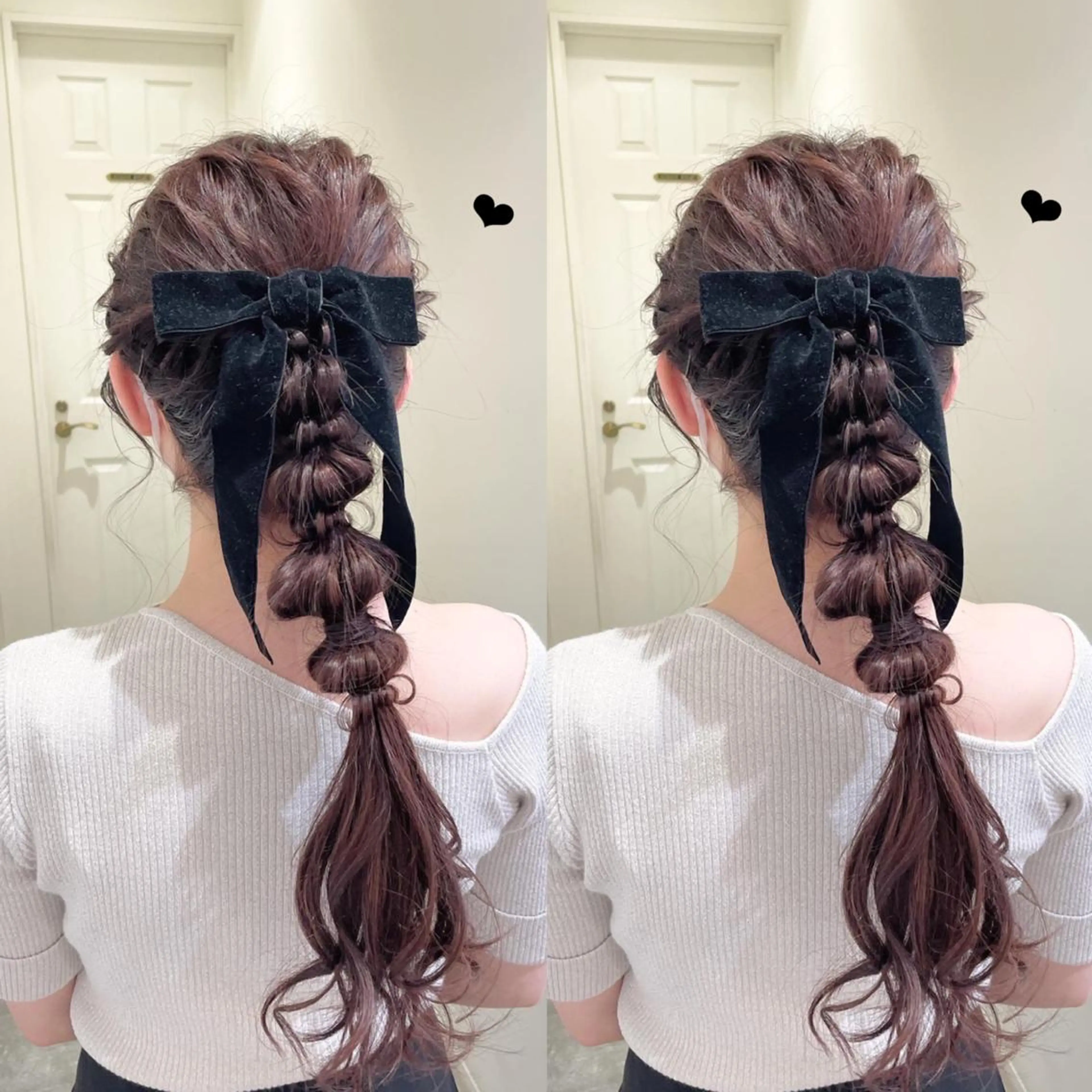 ロング ヘアアレンジ ポニーテール エクステ/ハイトーン 🐏☁️miminaのヘアスタイル