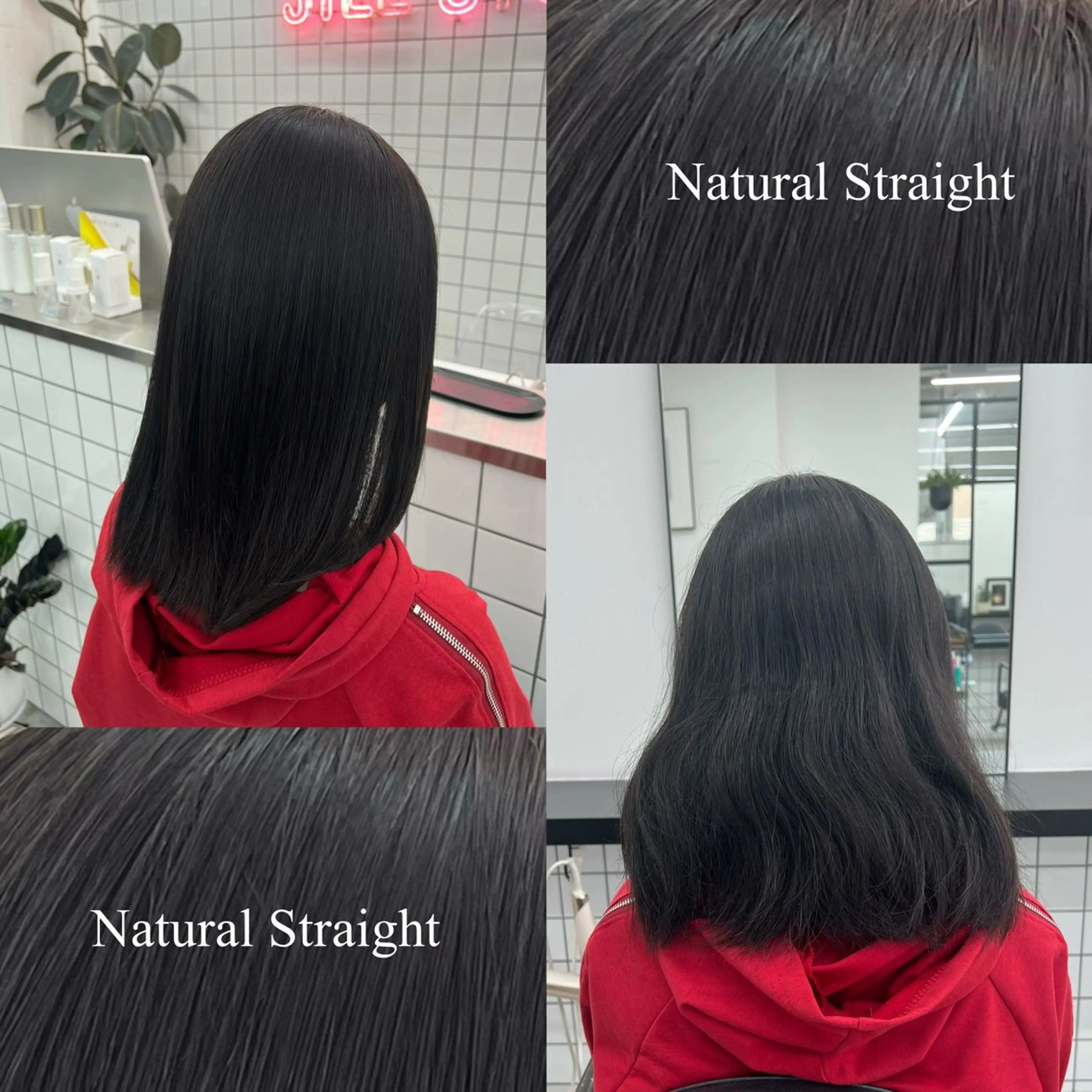 ミディアム 髪質改善 縮毛矯正 カット 縮毛矯正 トリートメント 🌷︎あすか🌷 JILLSTUDIOのヘアスタイル