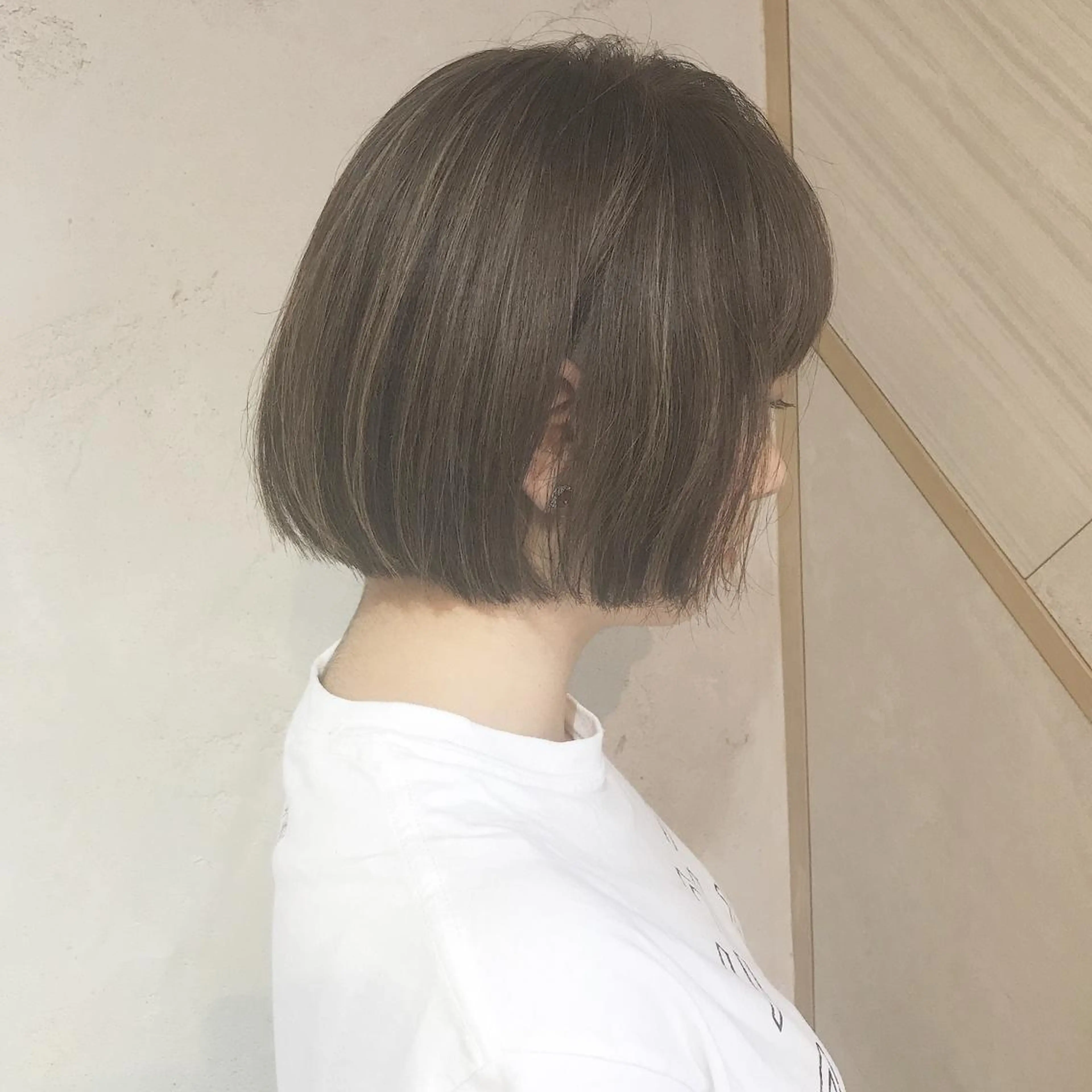 ショート カラー ハイライトカラー ボブ ハイライト 髪質改善満足度NO1 山下のヘアスタイル