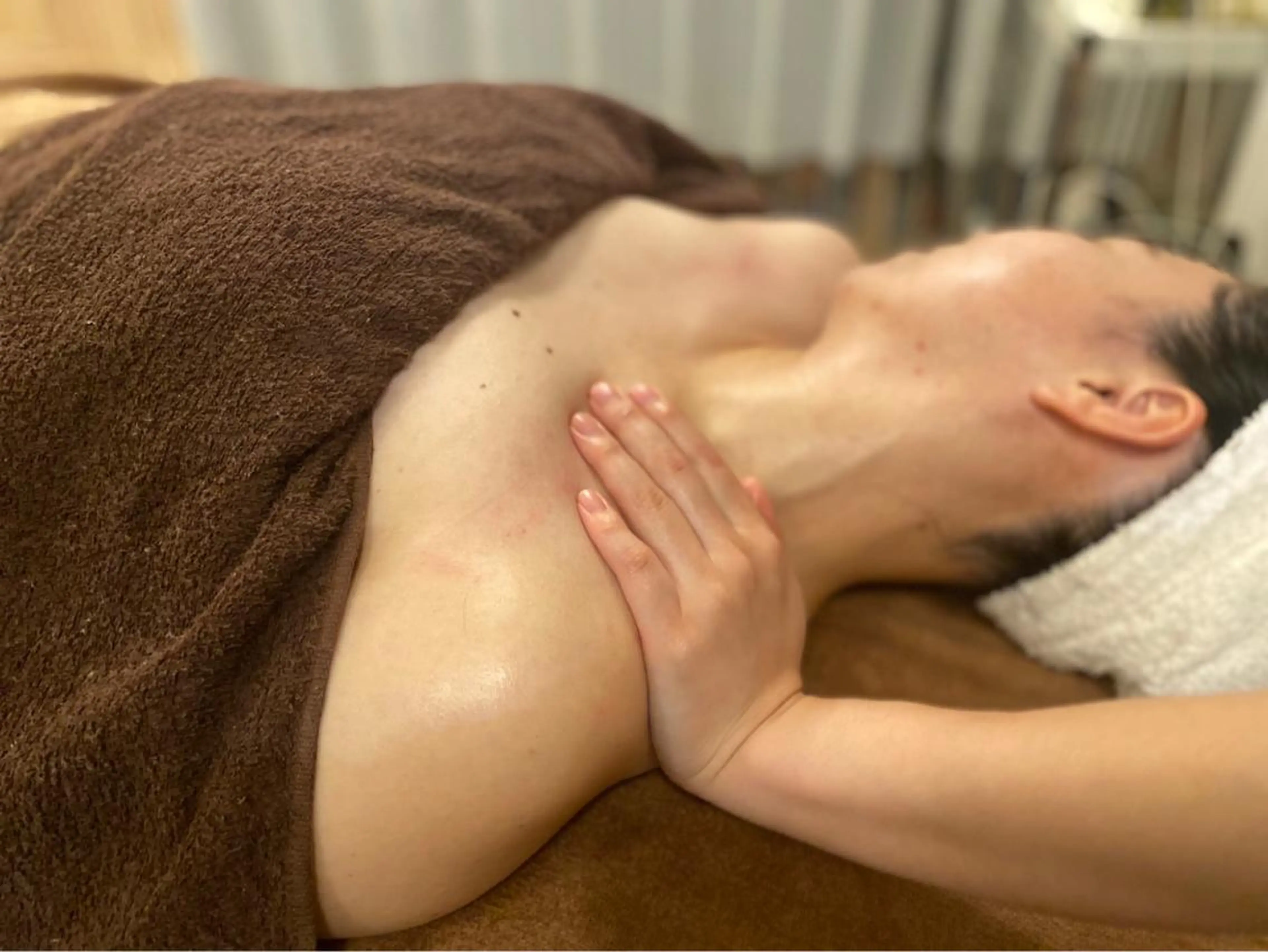 小顔リンパマッサージの写真