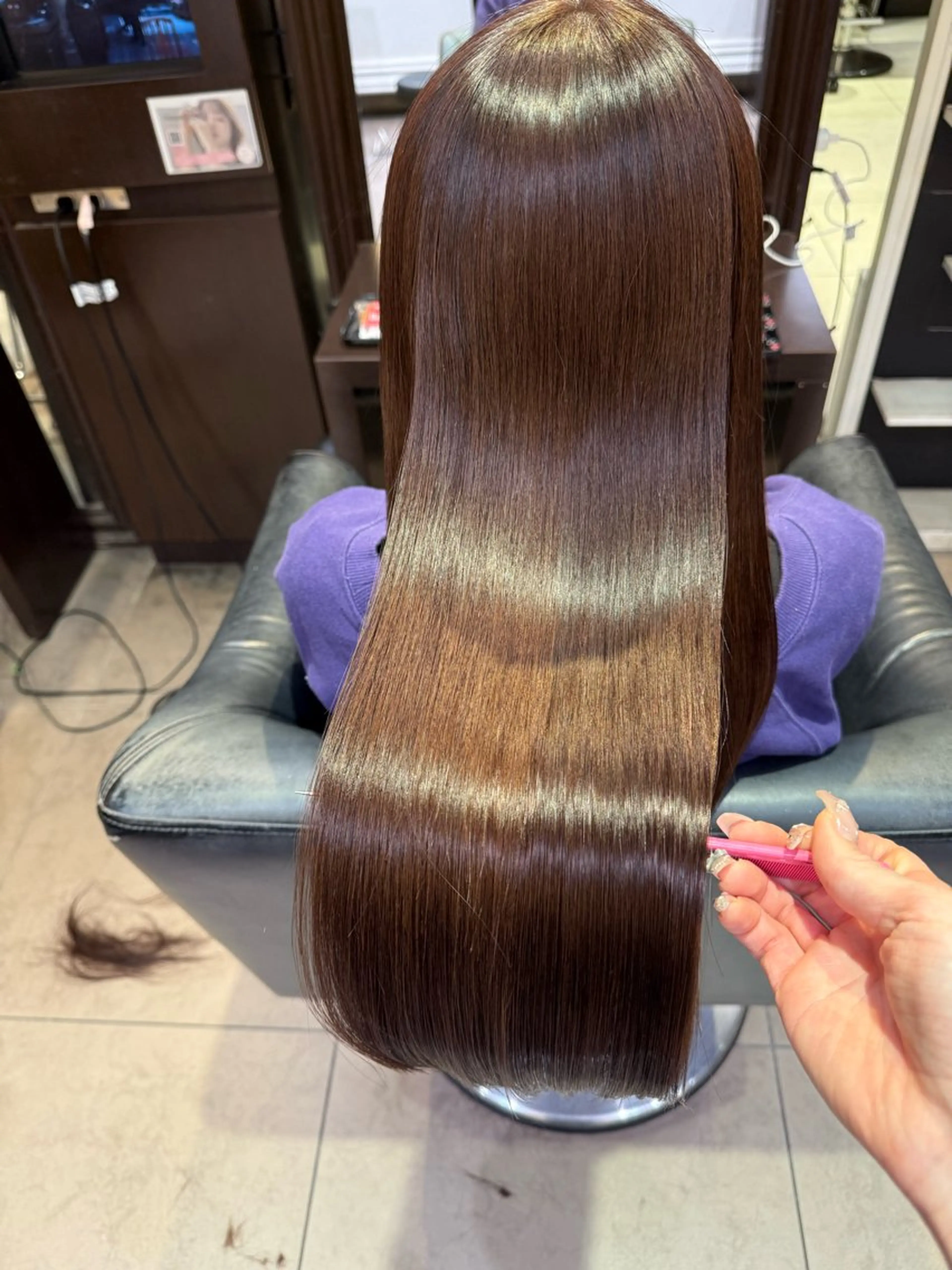 ロング トリートメント 【髪質改善💎韓国風 レイヤー🌷】山川のヘアスタイル