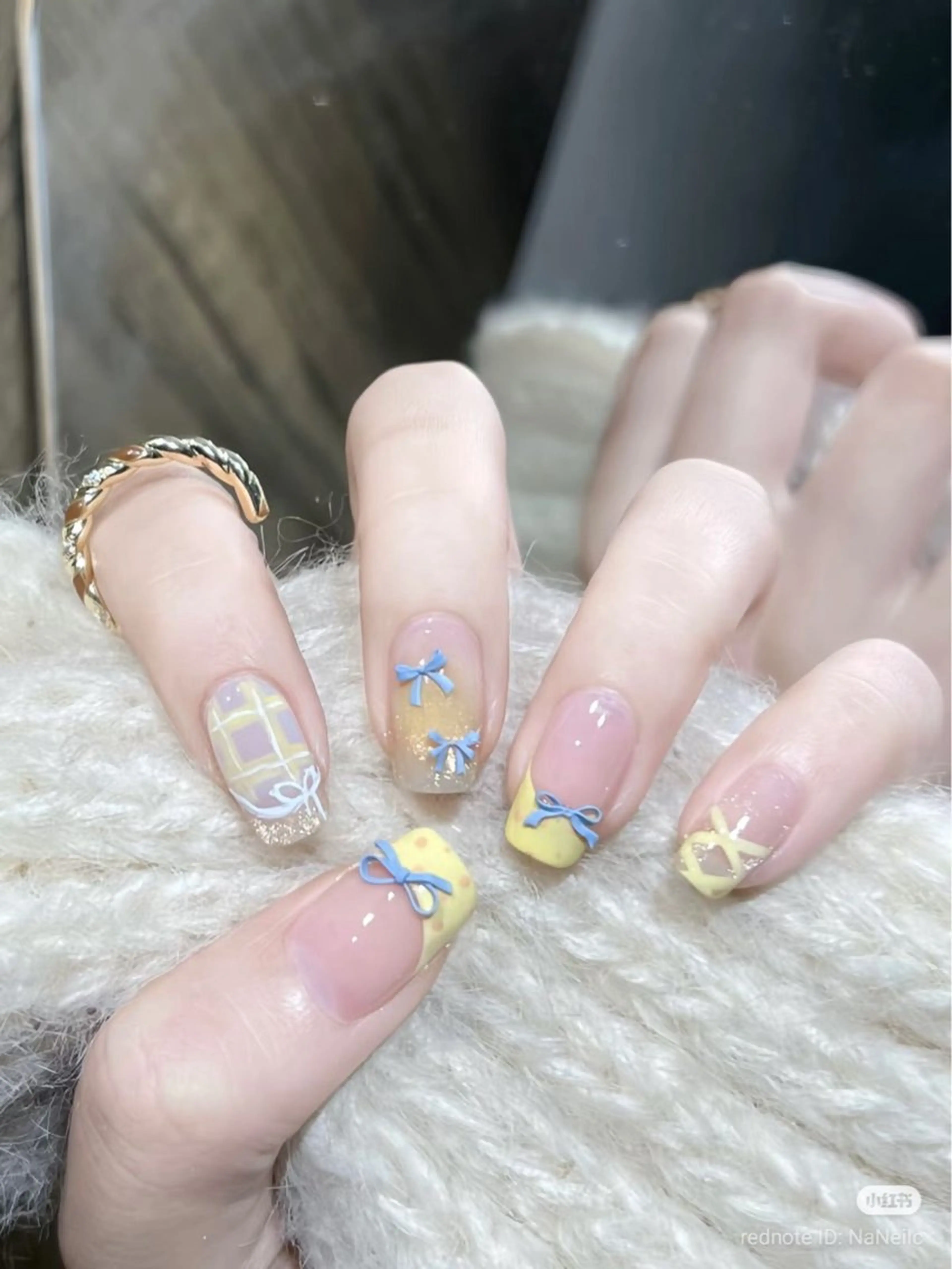 ネイル 韓国ネイル 持ち込み ニュアンスネイル ネイルチップ Minn ANA.CHUOのネイルデザイン