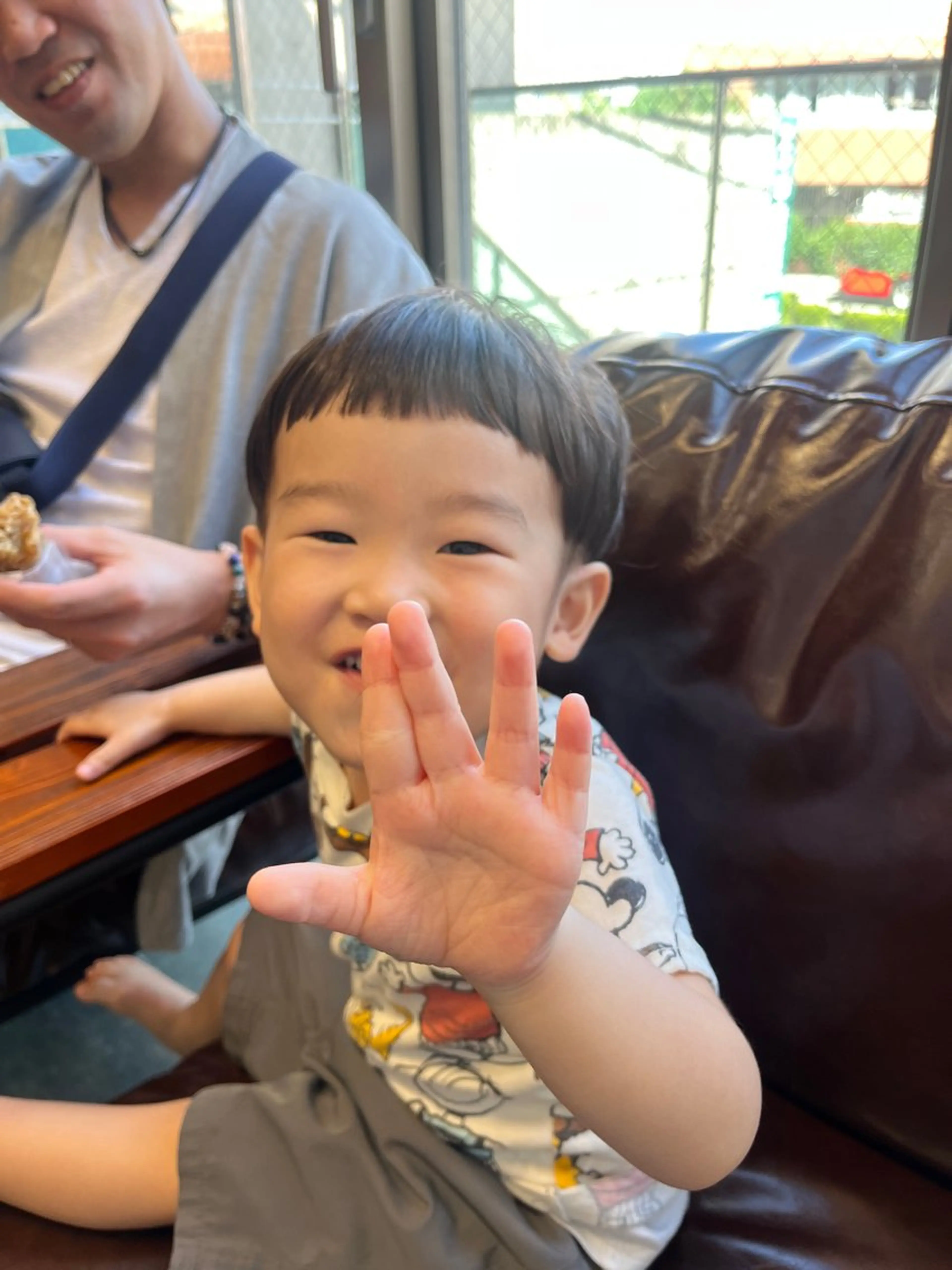 ショート メンズ キッズ カット 久木原 ゆりのヘアスタイル