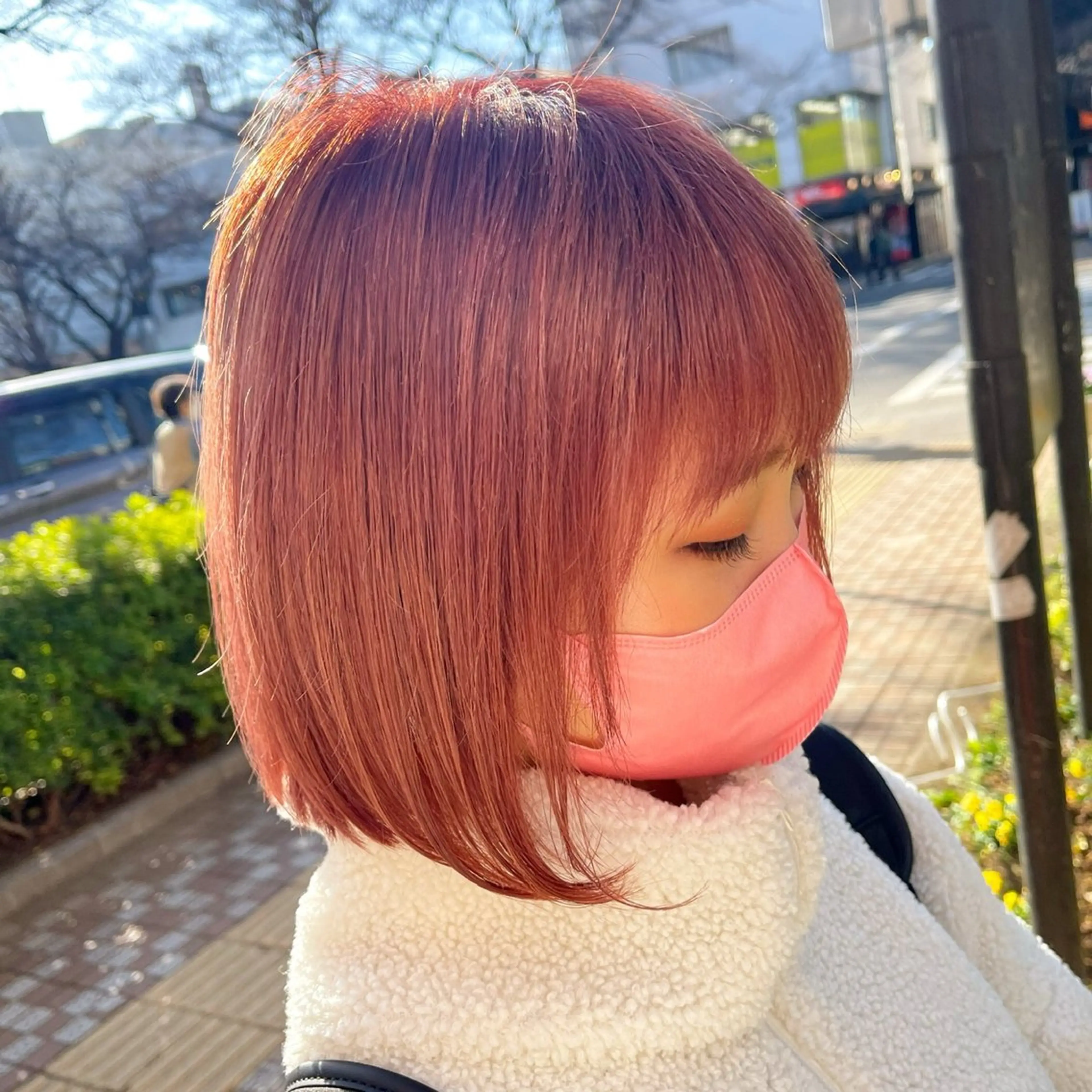 カラー 🐣Ash国立 秋葉美月🐣のヘアスタイル