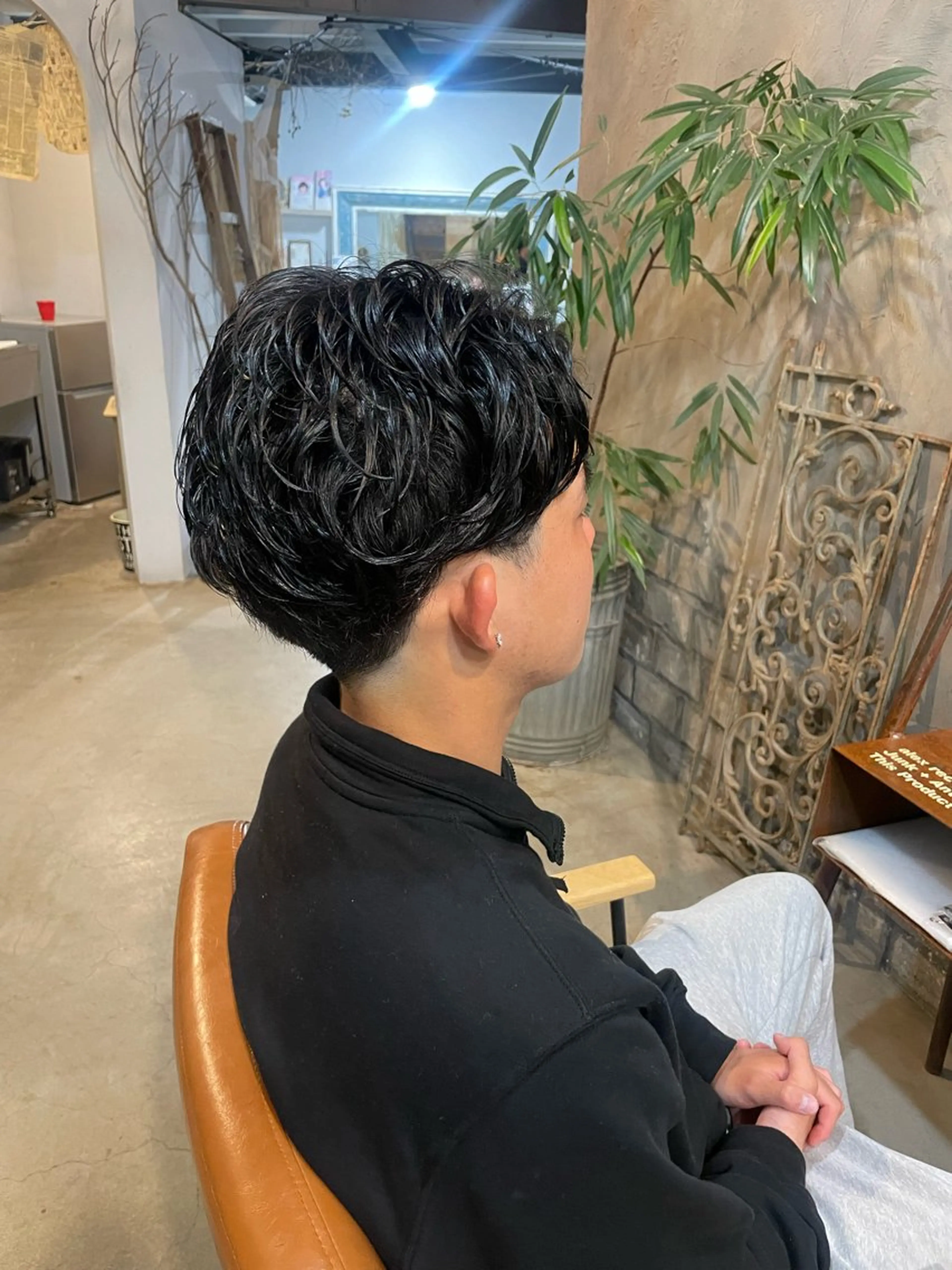 メンズ メンズパーマ 相羽 紗音のヘアスタイル