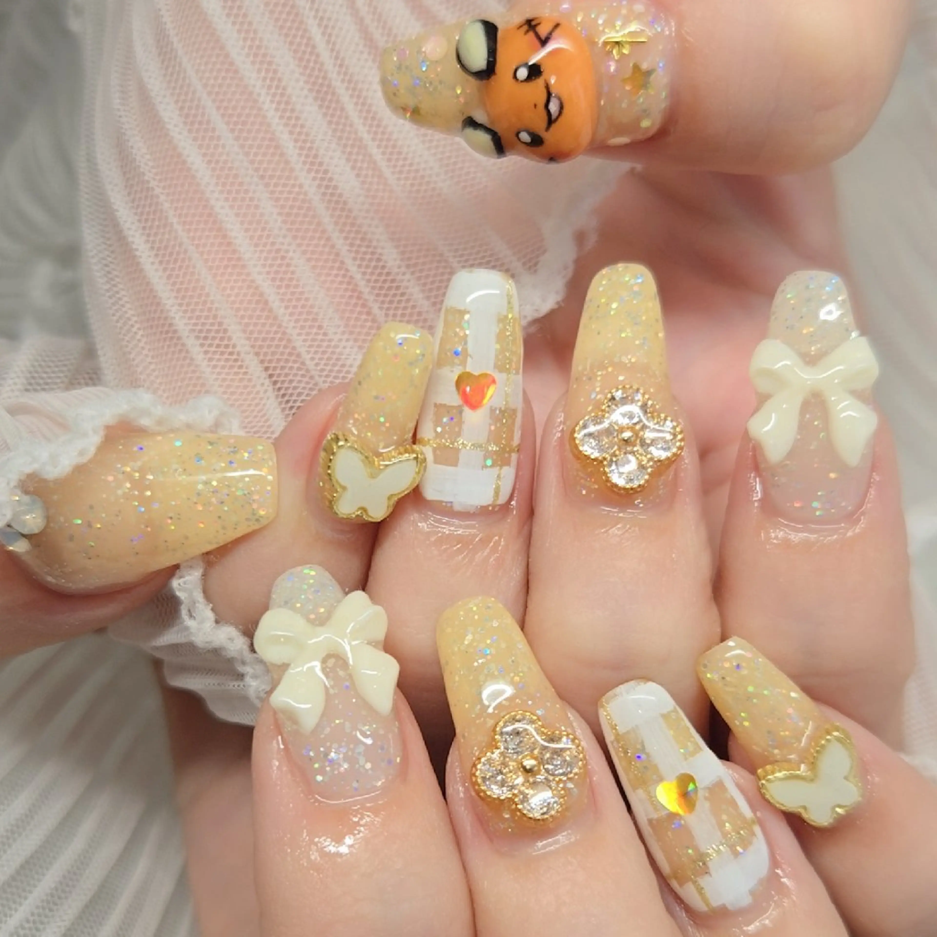 ネイル Runanail 鶴ヶ峰所属・Runanail.☽ 鶴ヶ峰　naruのネイルデザイン