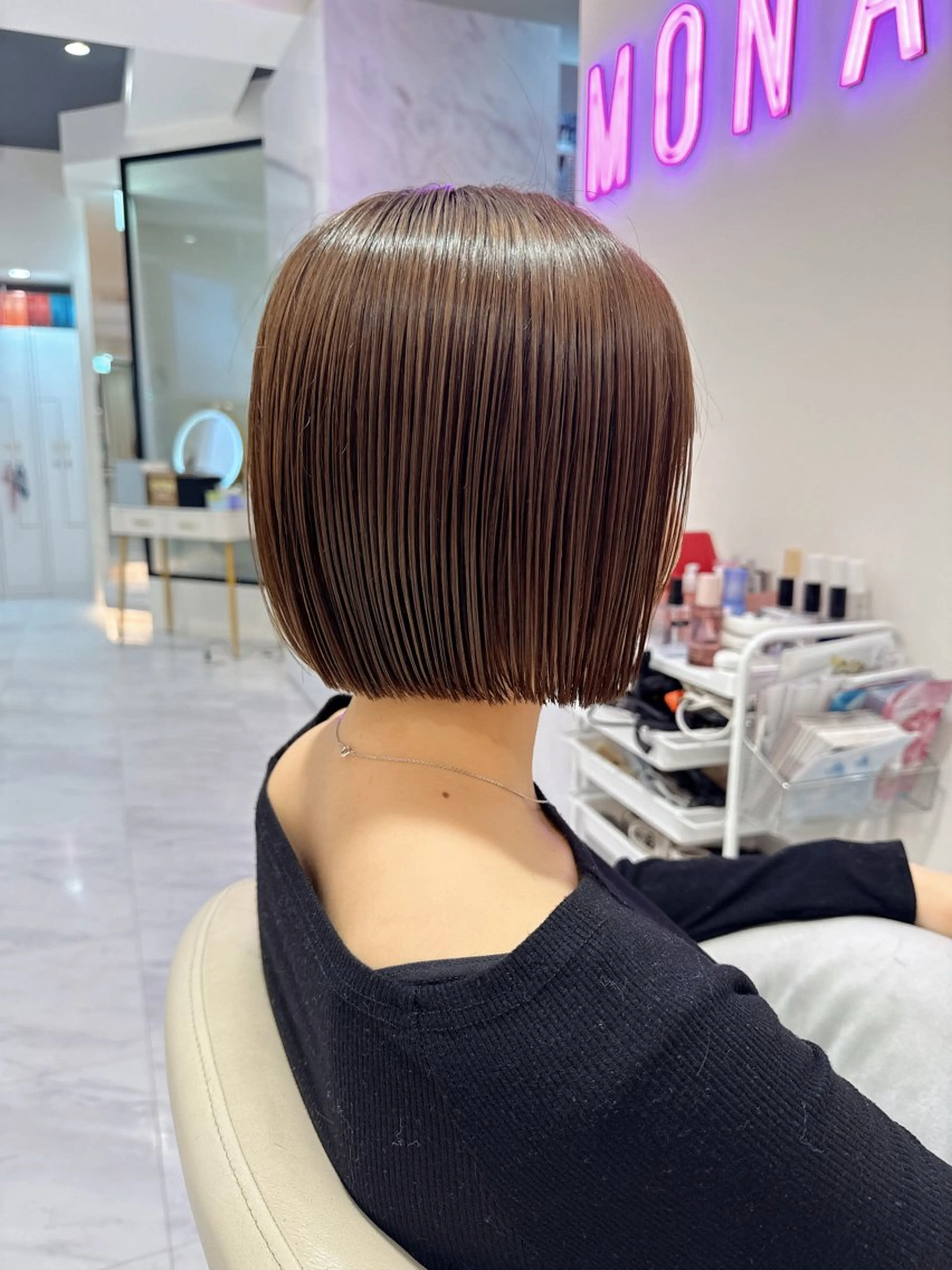 ショート カラー ベージュカラー ヘアカラー ともか 名駅🧚‍♂️💫のヘアスタイル