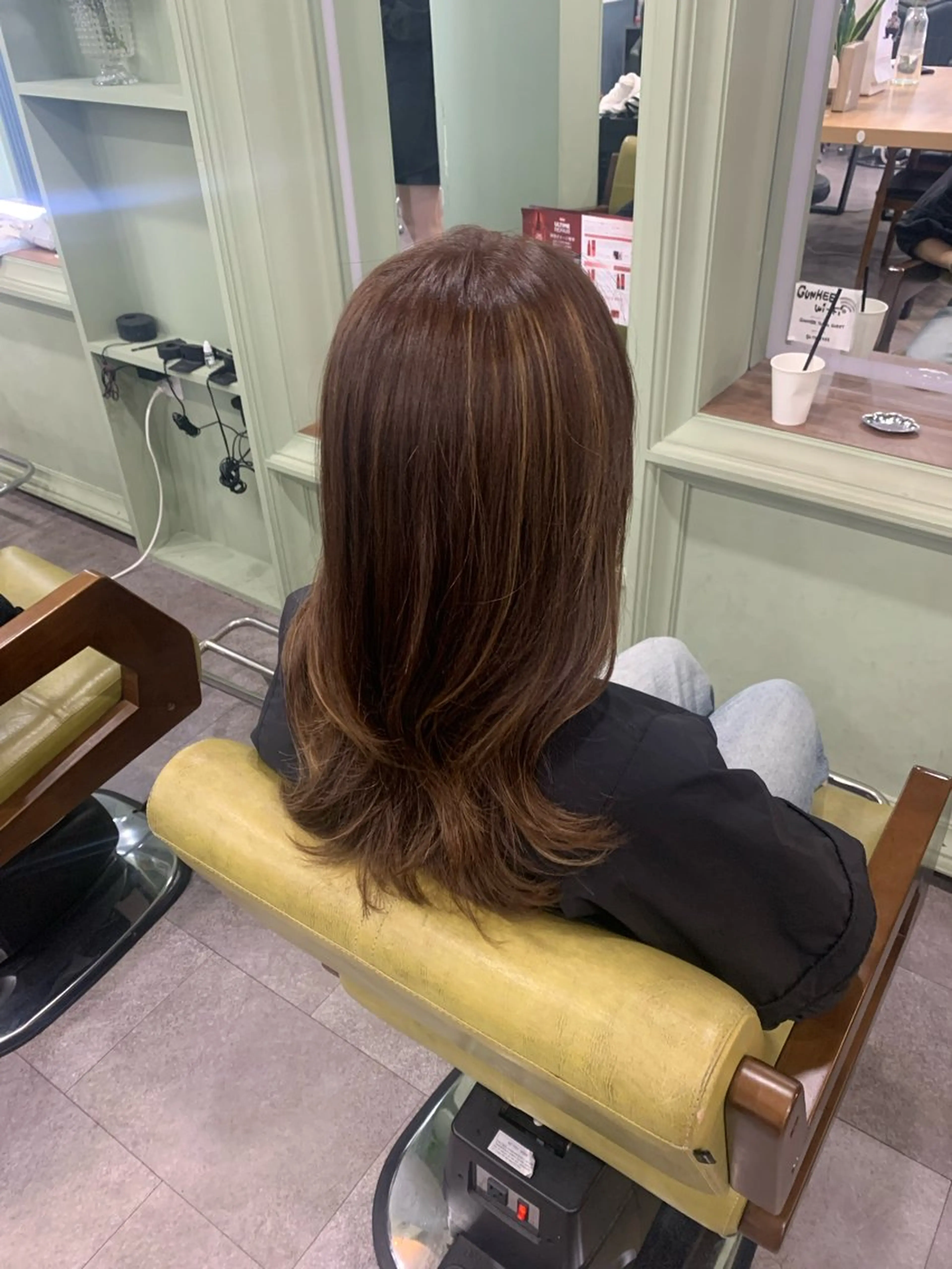 カラー ♡roa/韓国ヘア/ 似合わせカット🧸のヘアスタイル