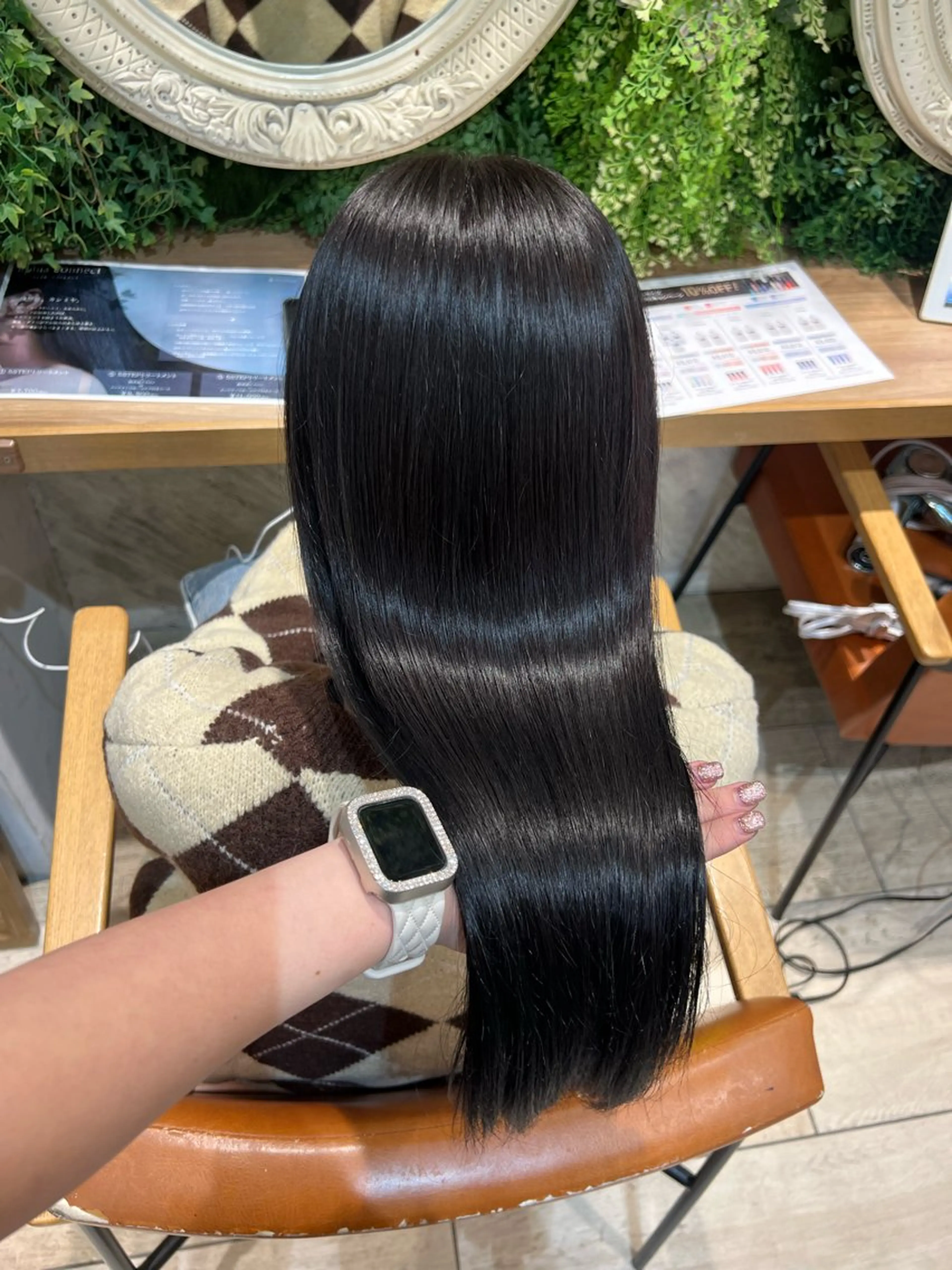 カラー トリートメント 髪質改善🫧艶カラー ✨エクステ🎀しゅりのヘアスタイル