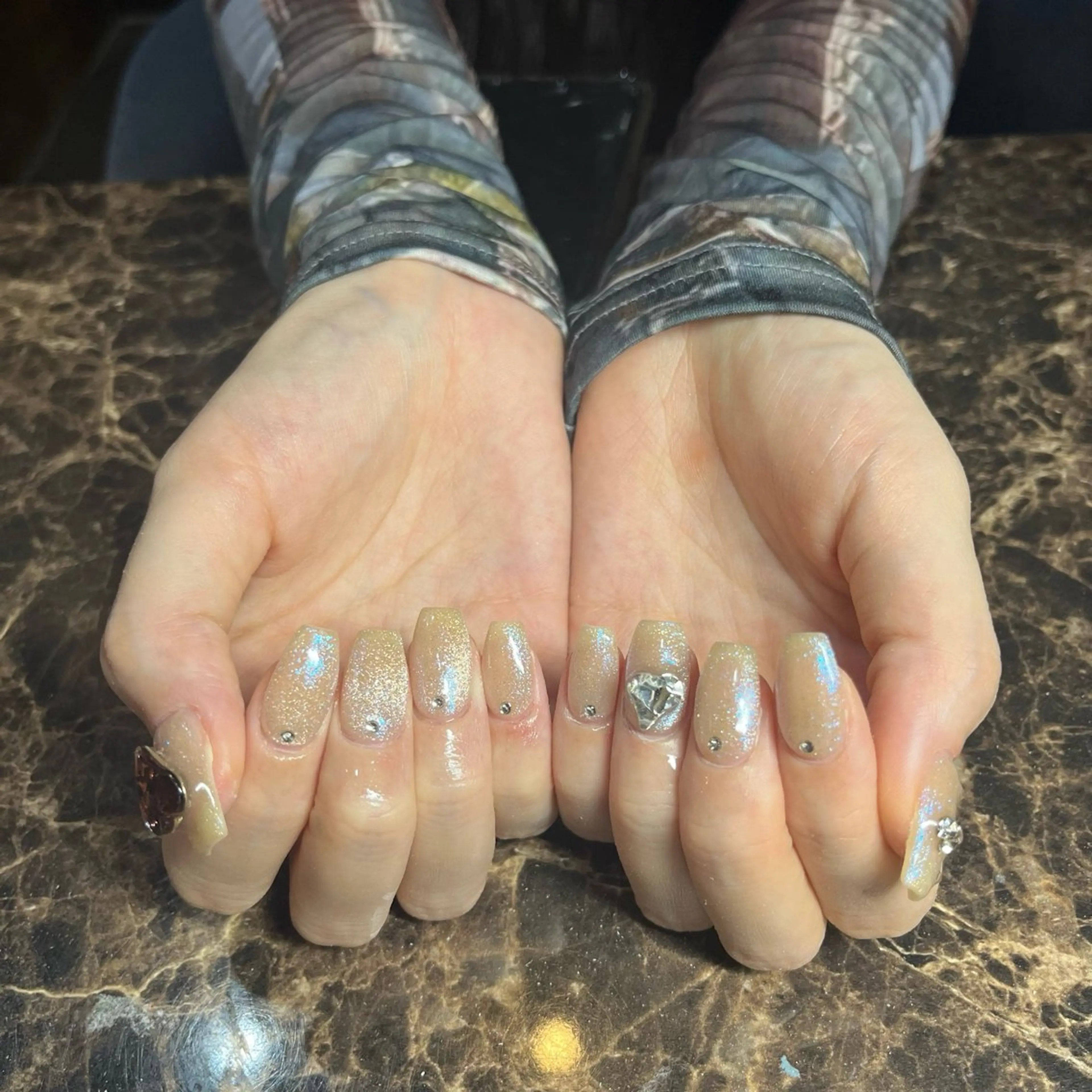 ネイル ハンドネイル IROHA nail Ami🐊🎀のネイルデザイン