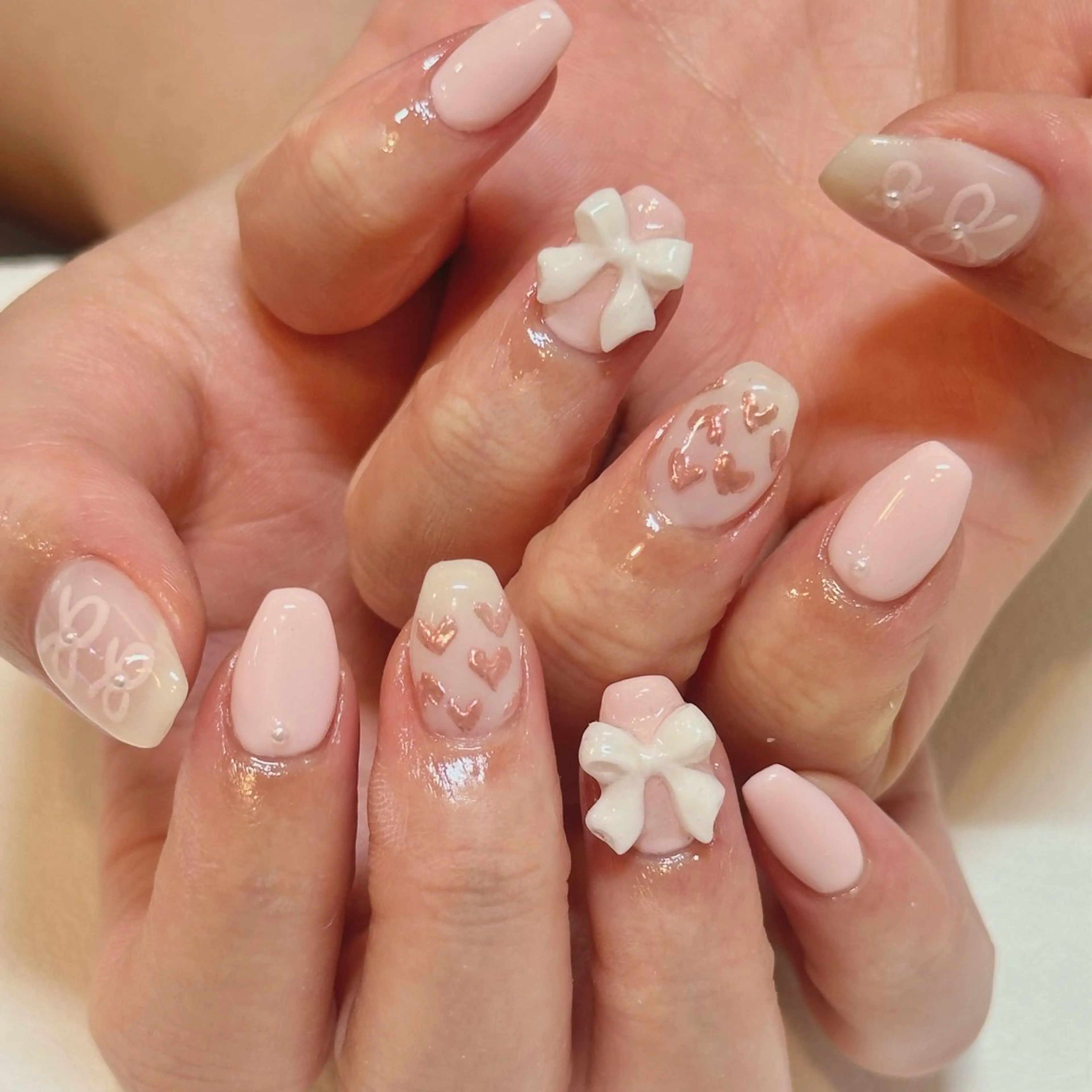 ネイル ハンドネイル ひらい さなのネイルデザイン