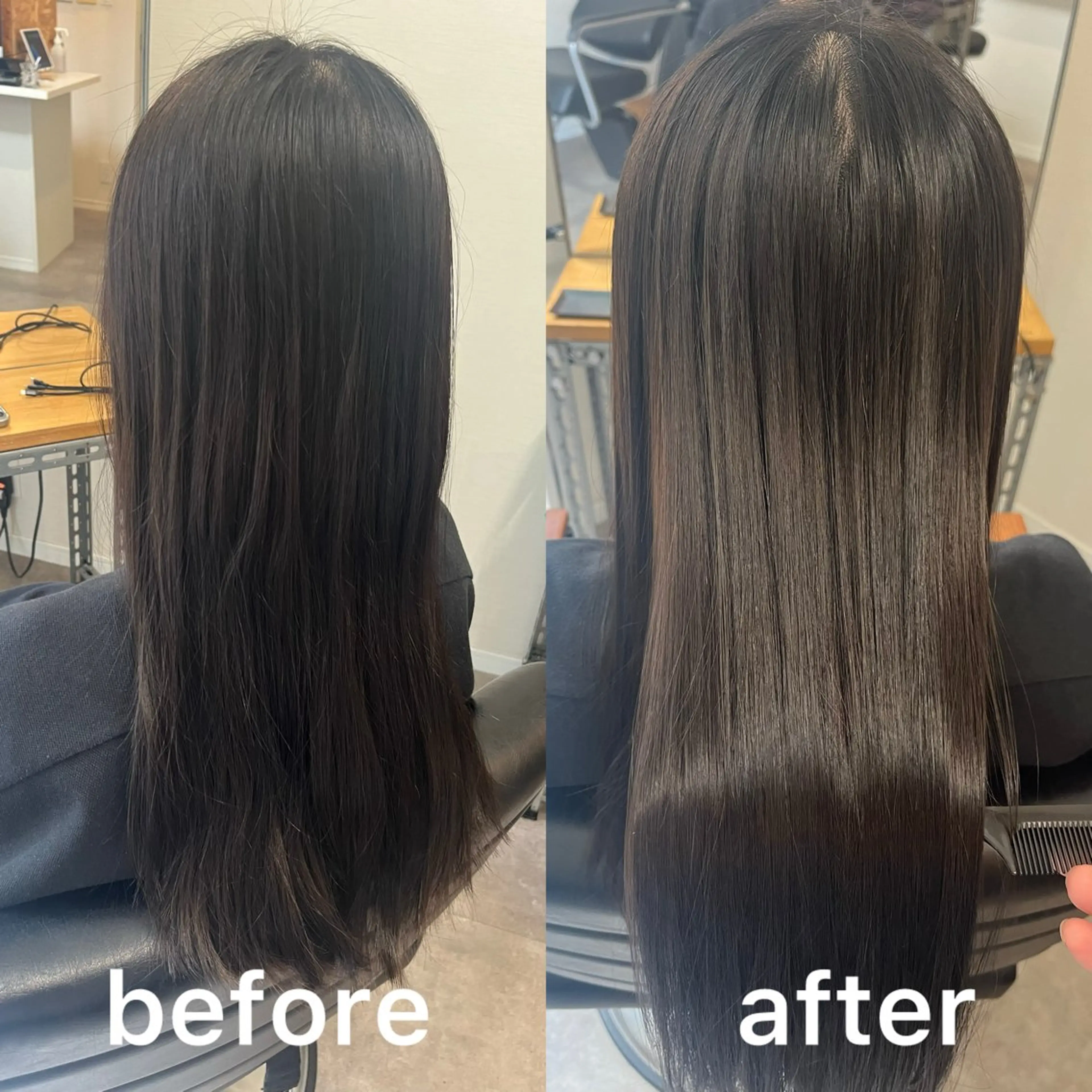 ロング トリートメント OFF YUYAのヘアスタイル