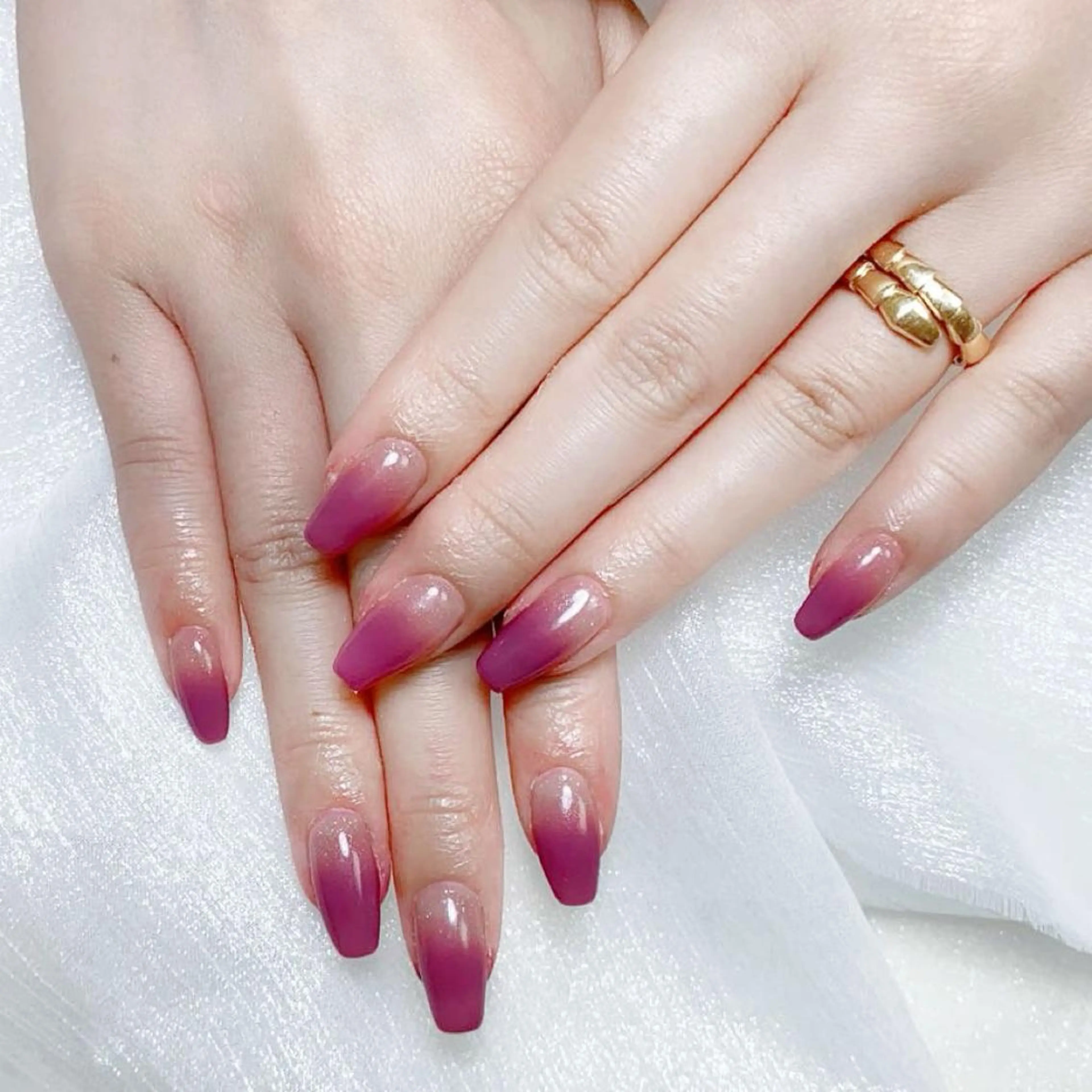 ネイル グラデーション NAILサロン 木にいるのネイルデザイン