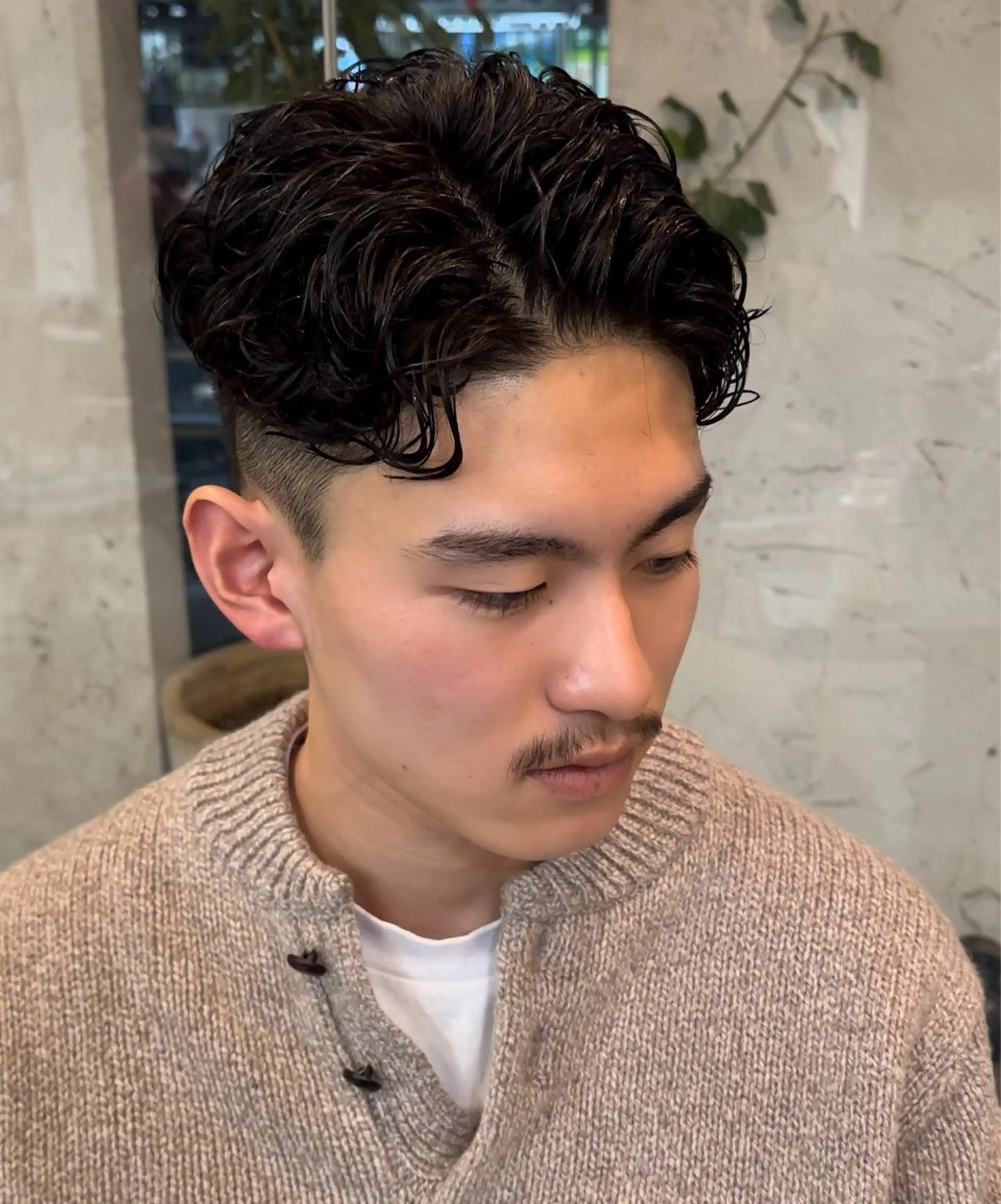 パーマ メンズ メンズパーマ メンズショート カット パーマ 年間2000名担当◎ パーマ職人/仲原佑樹のヘアスタイル