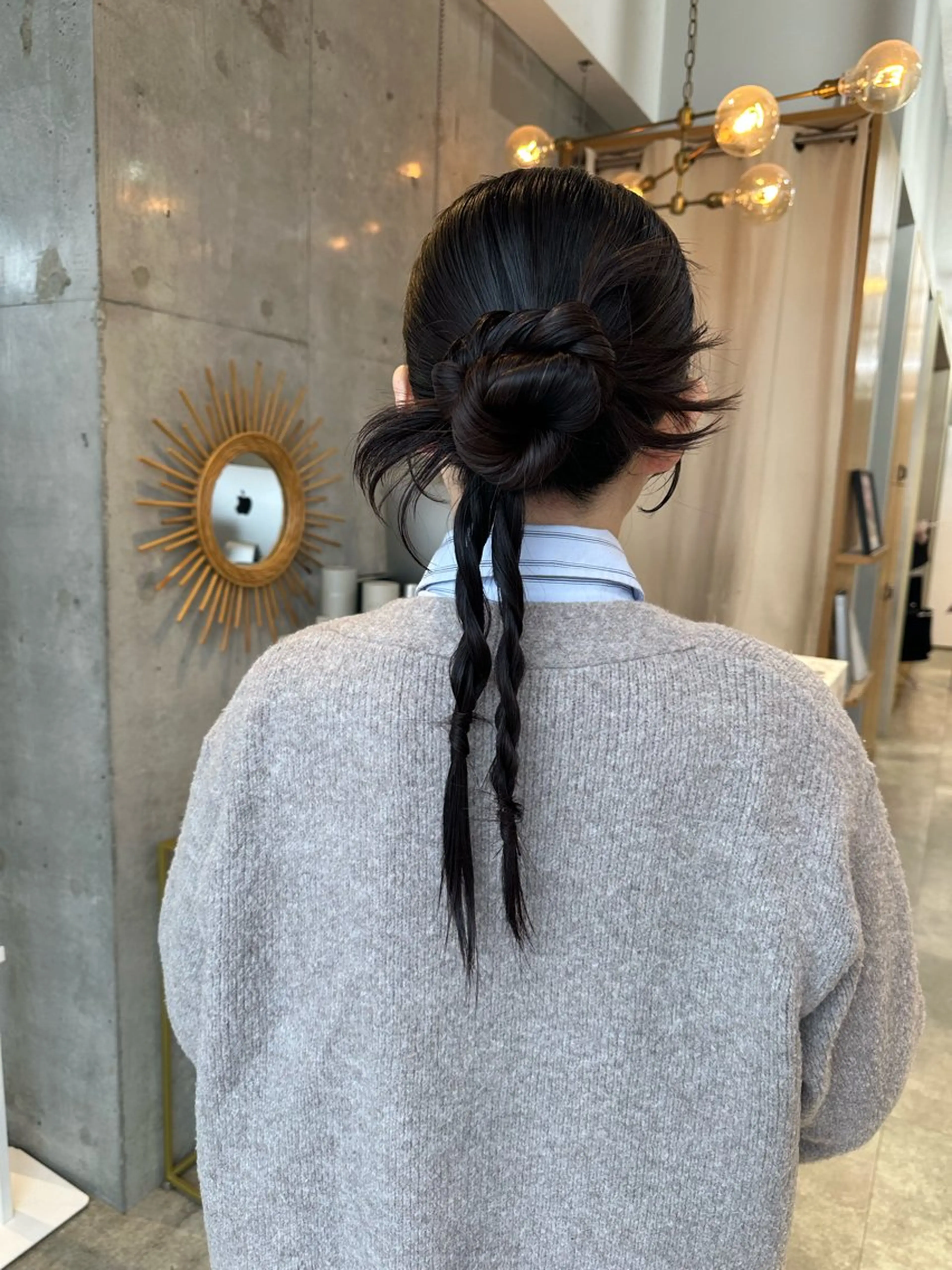 セミロング ヘアアレンジ 結婚式・ブライダル さとう あやかのヘアスタイル