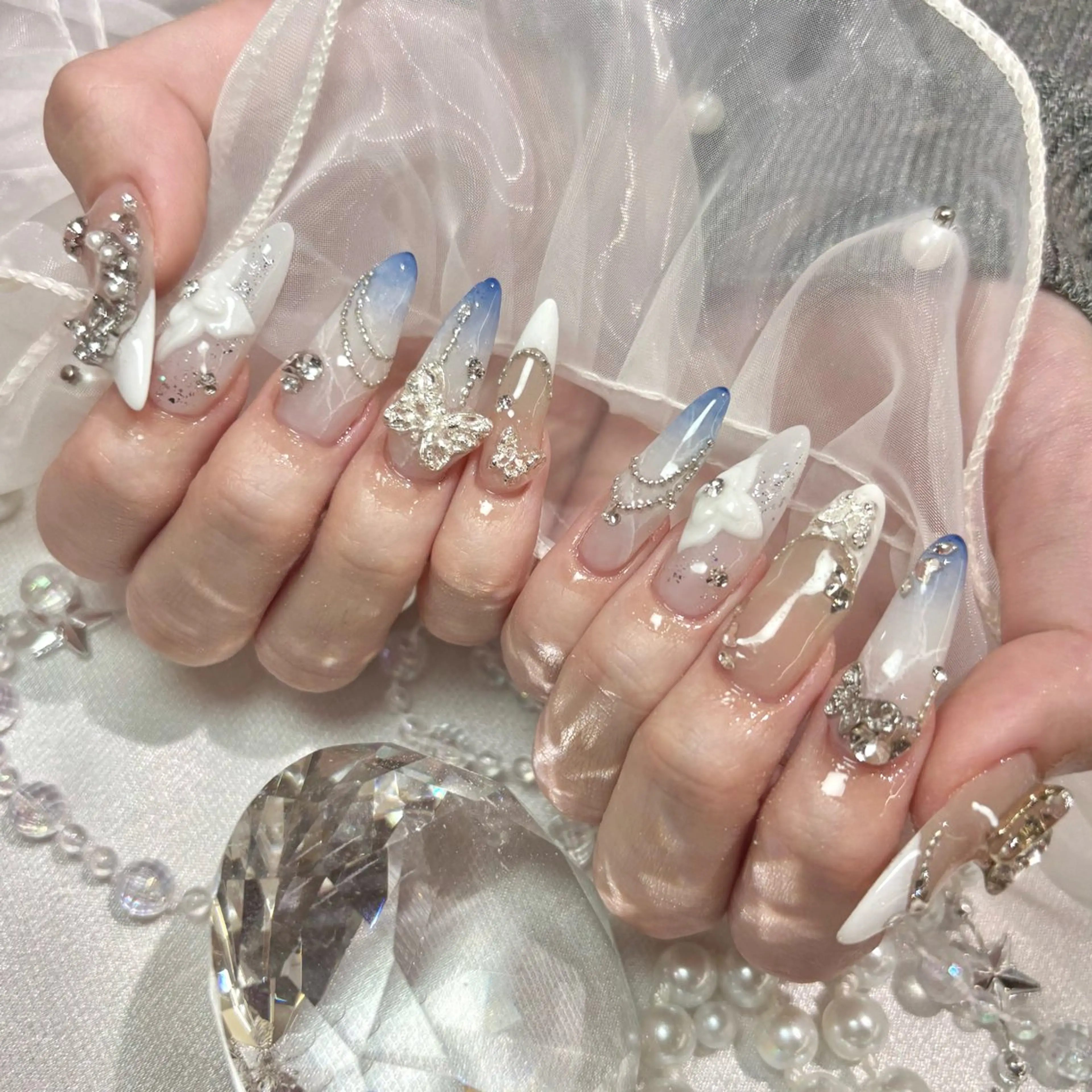 ネイル 成人式 ハンドネイル mio nail TANIのネイルデザイン