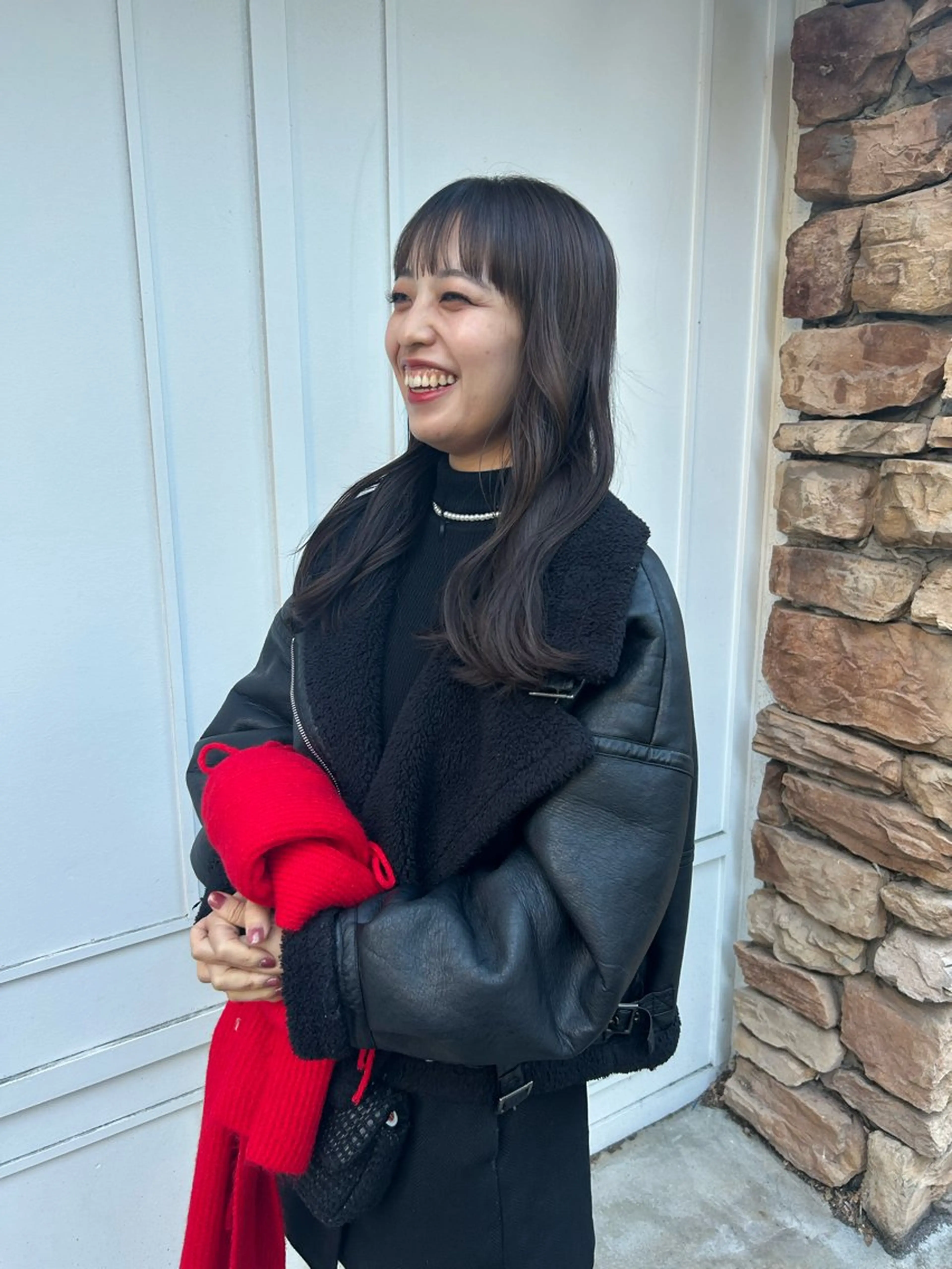 ロング カラー レイヤーカット/髪質 改善✨/藤田侑花のヘアスタイル