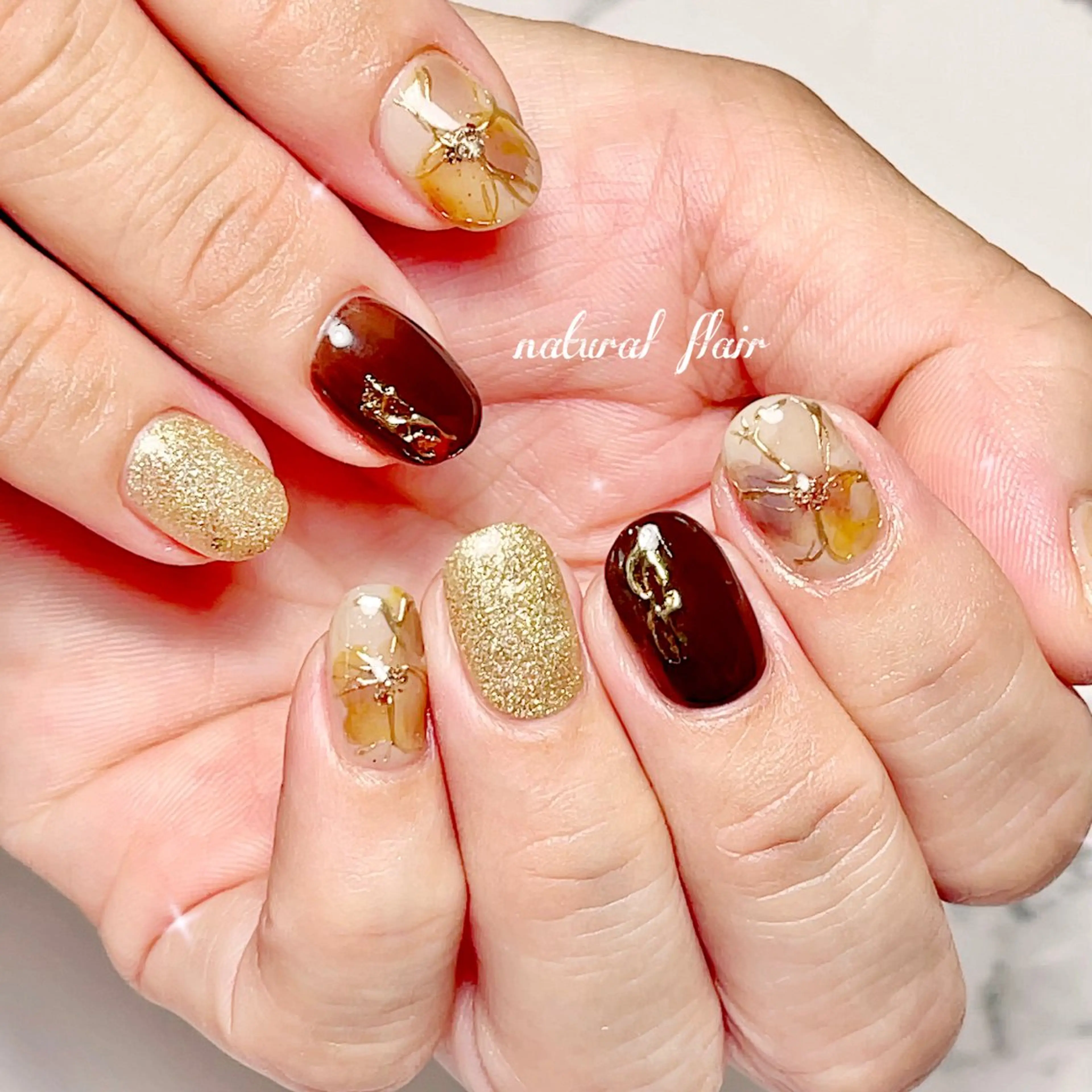ネイル natural flairのネイルデザイン