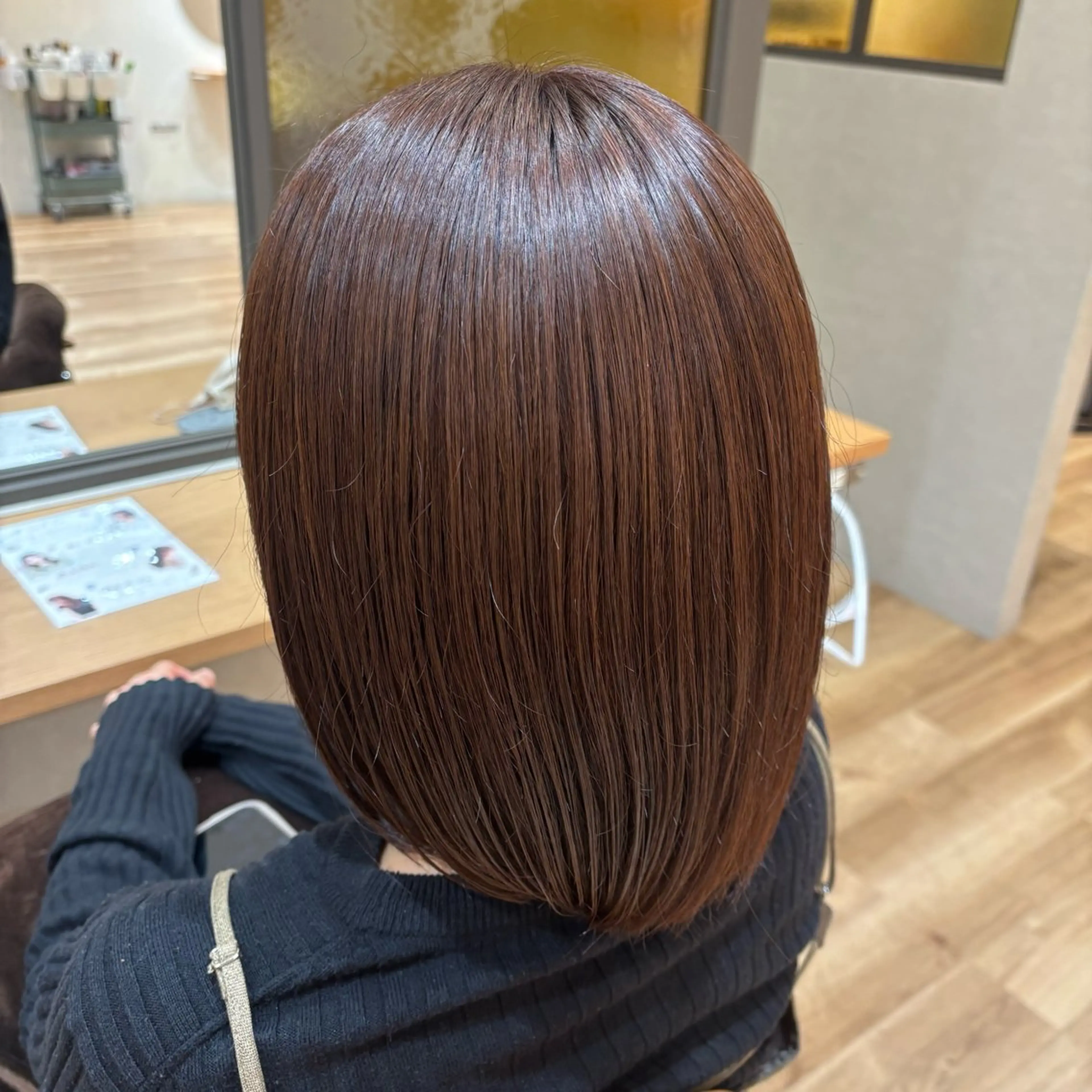 カラー ベージュカラー ピンクカラー ピンクベージュ ヘアカラー 小西 七菜子のヘアスタイル