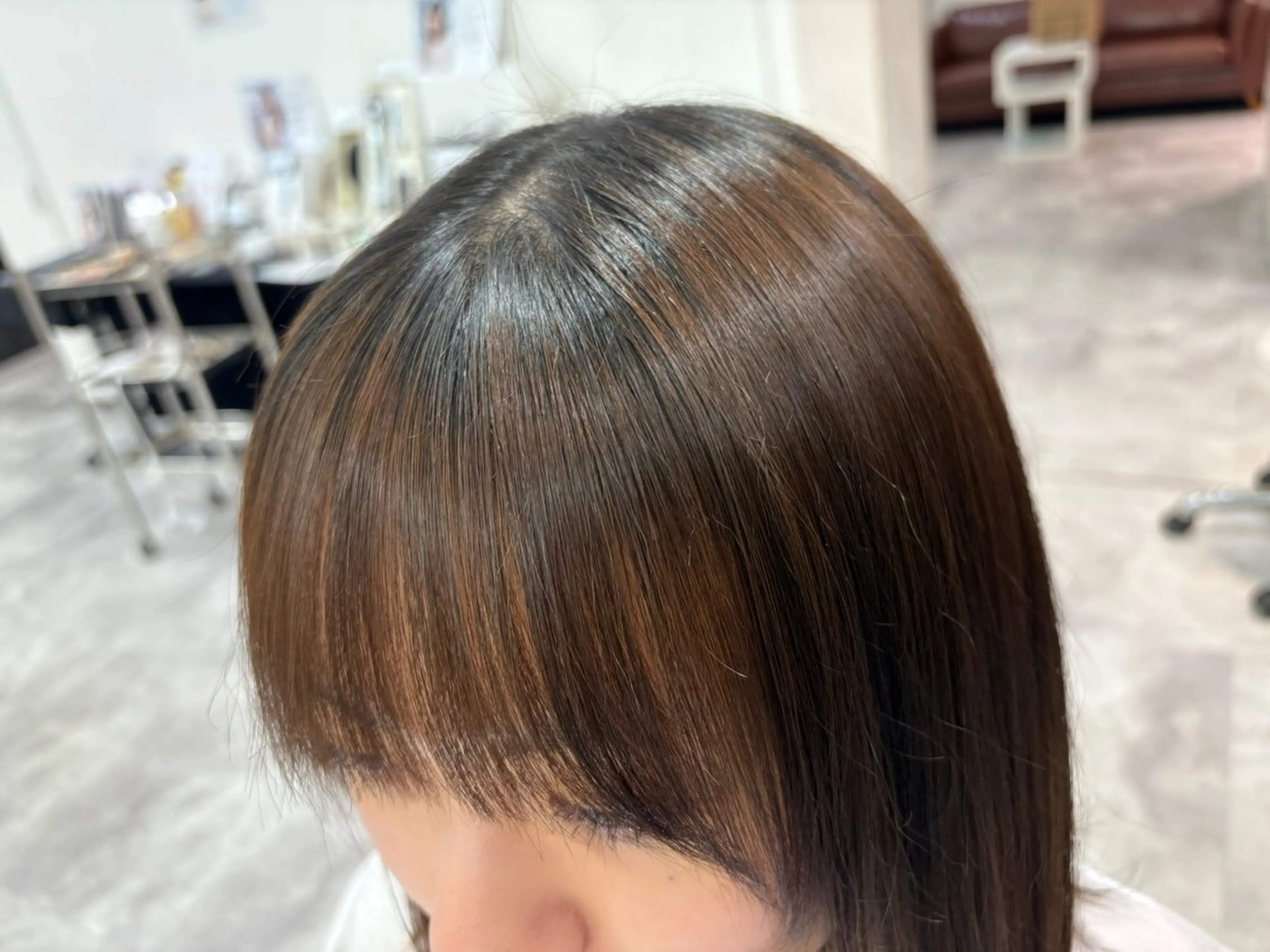 パーマ ストレートパーマ 縮毛矯正 尾崎 美晴の眉毛・アイブロウイメージ