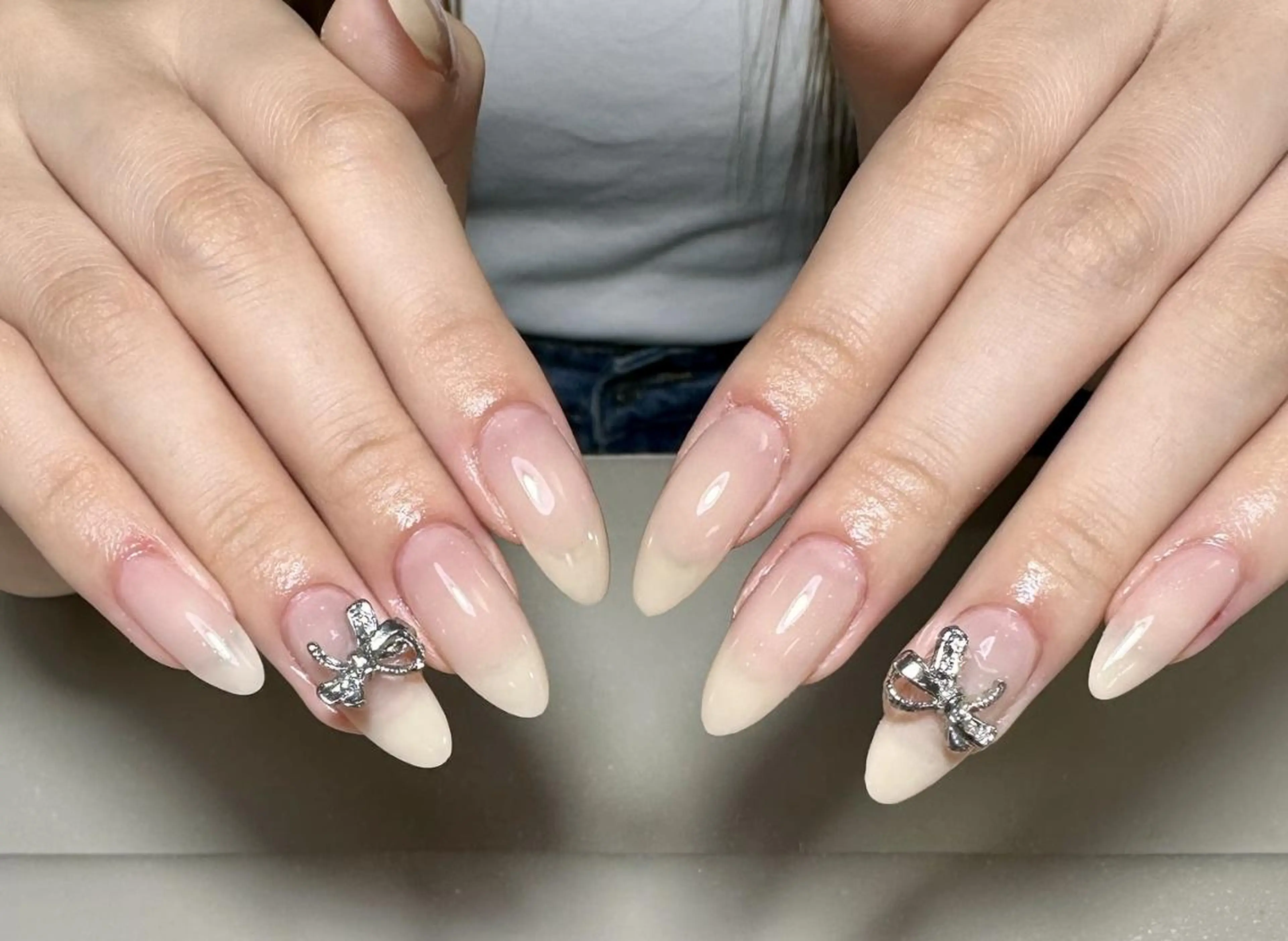 ネイル ハンドネイル By moonネイル 🌷ワンホン/韓国風のネイルデザイン