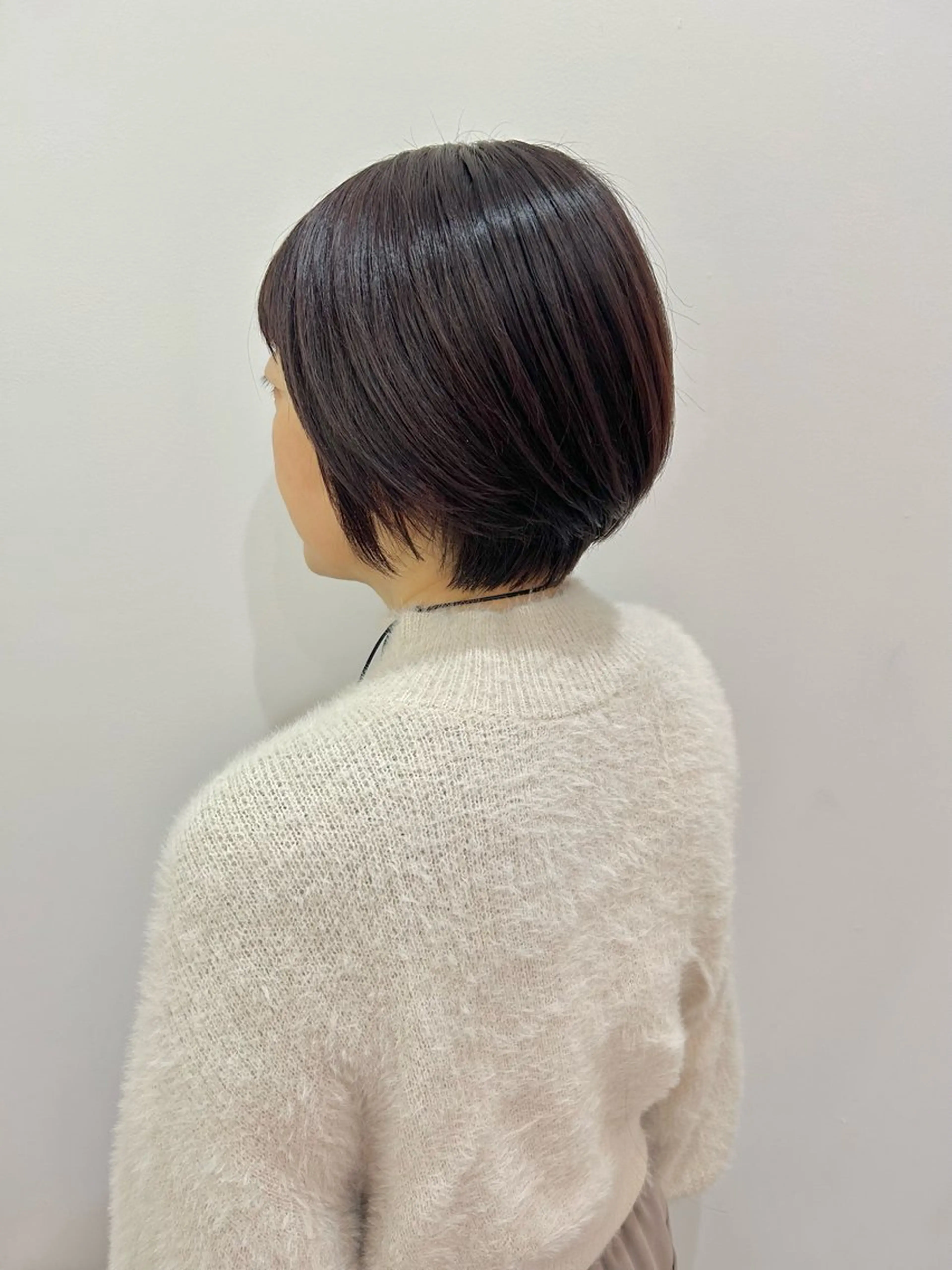 ショート カラー ショートボブ ブラウンカラー ピンクカラー ピンクブラウン ボブ ボブレイヤー/ カラー診断/Amiのヘアスタイル