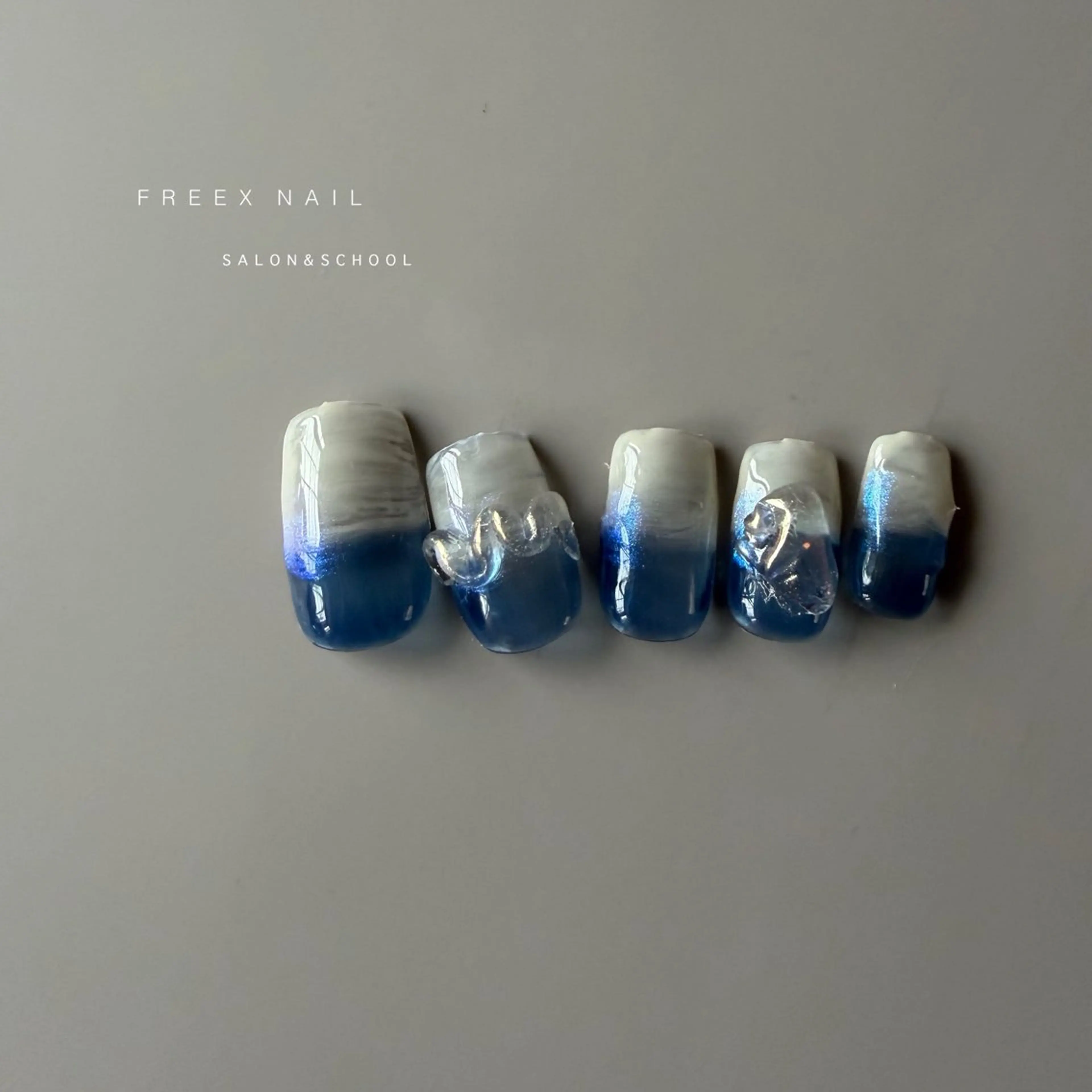 ネイル 春ネイル ハンドネイル ハンドケア freex nail /ニュアンス/個性派のネイルデザイン