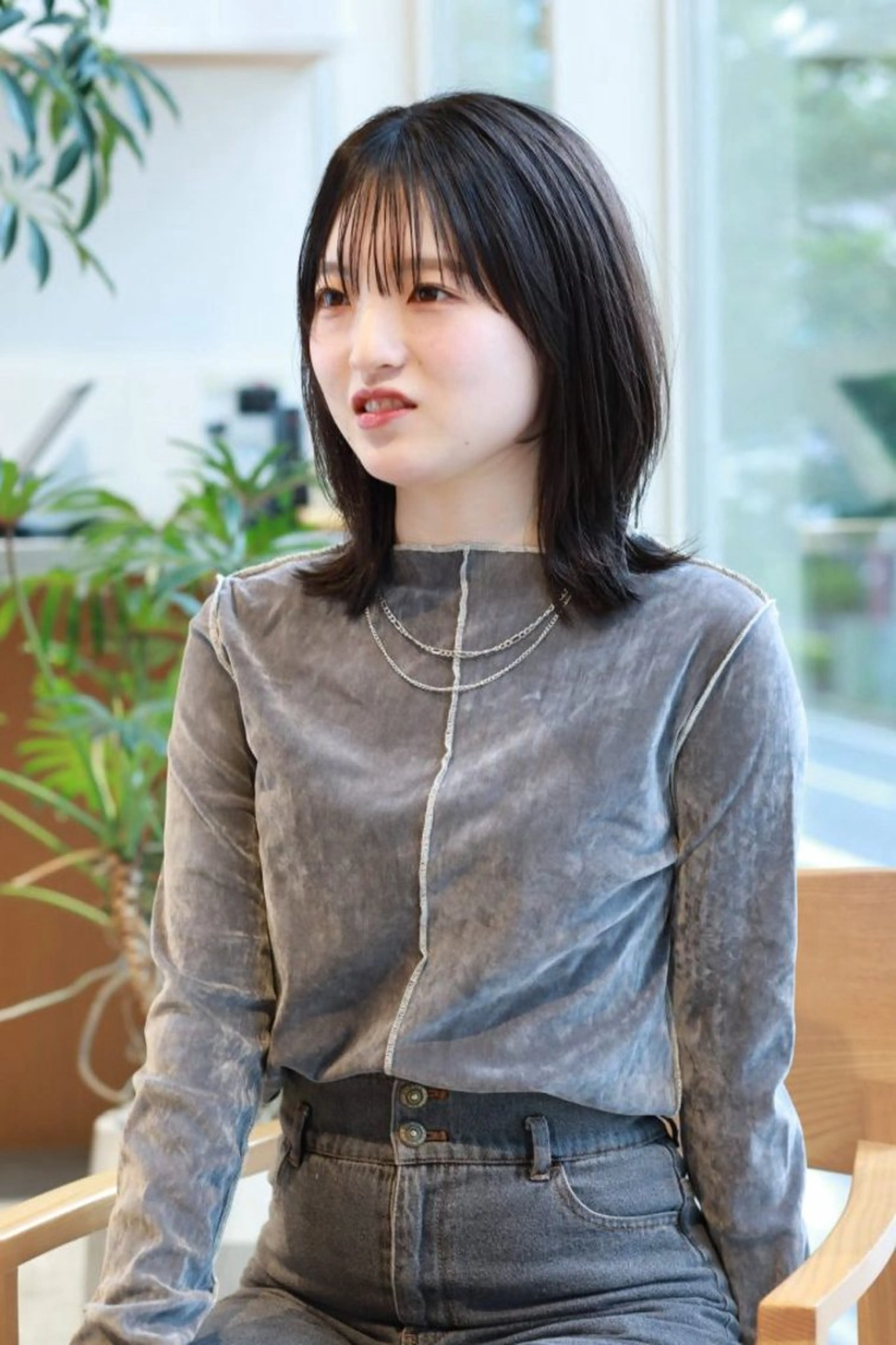 ミディアム 中西 優吾のヘアスタイル