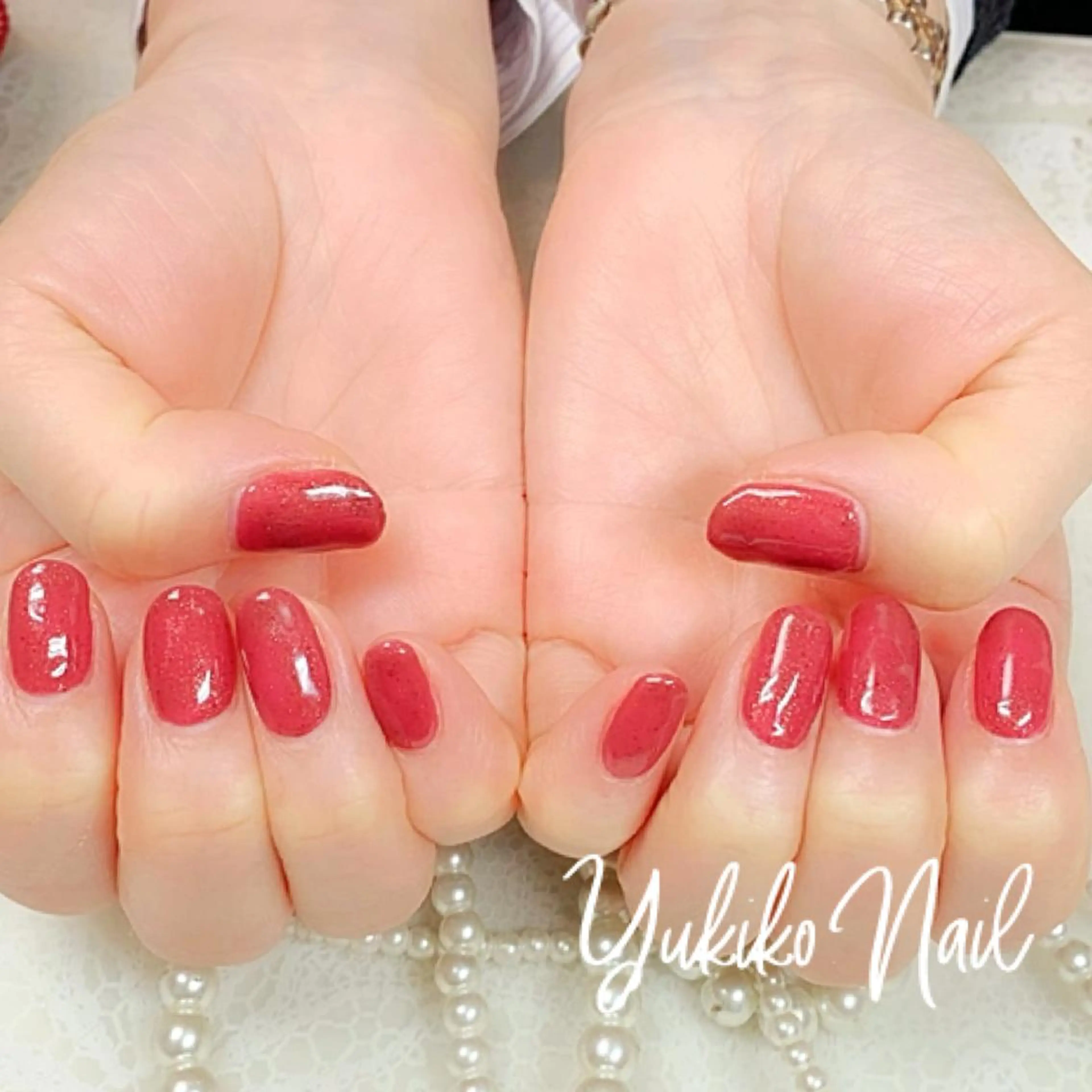 ネイル ワンカラーネイル ハンドネイル ユキコ ネイルのネイルデザイン
