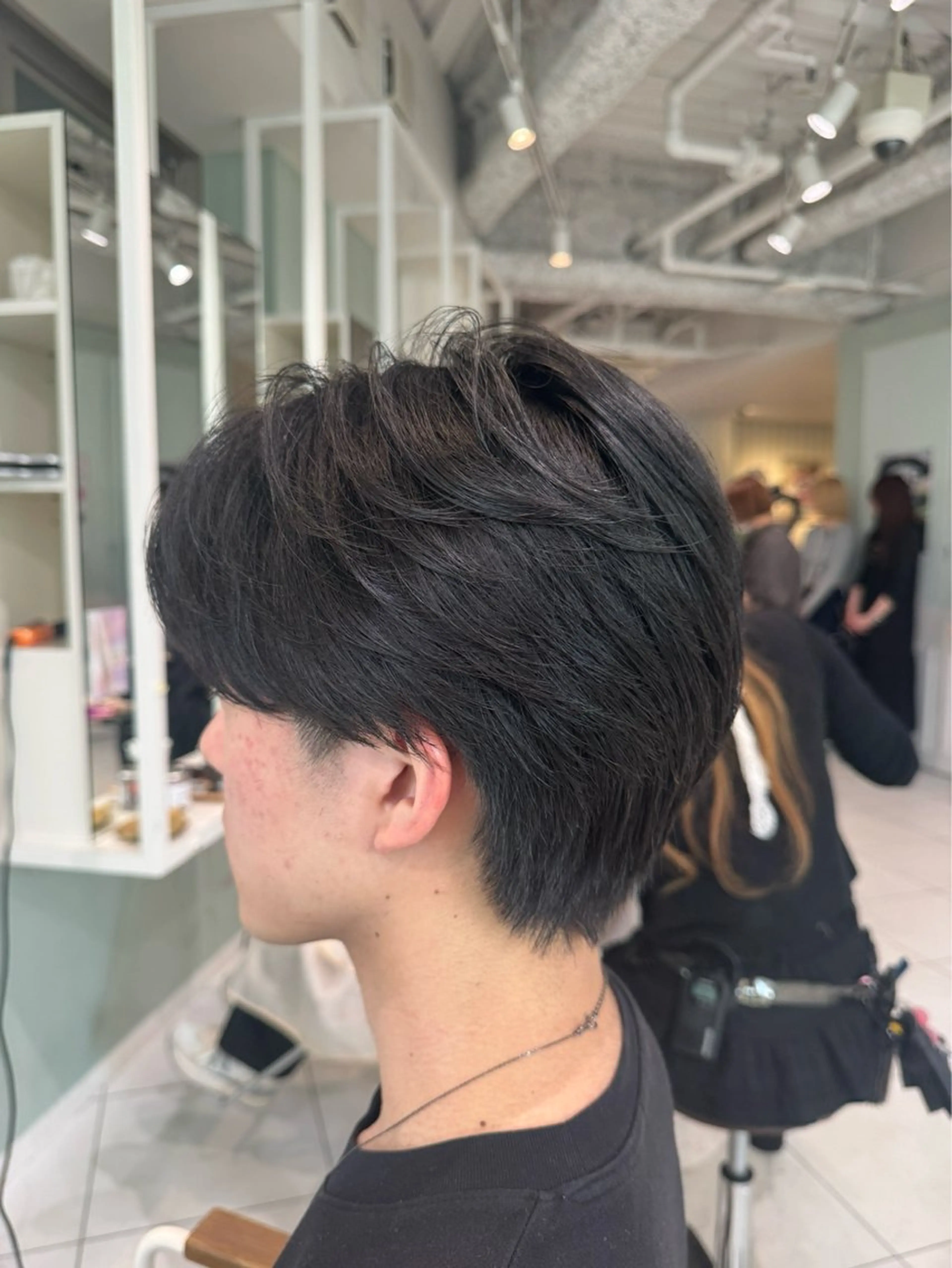 ショート メンズ 藤原 歩香のヘアスタイル