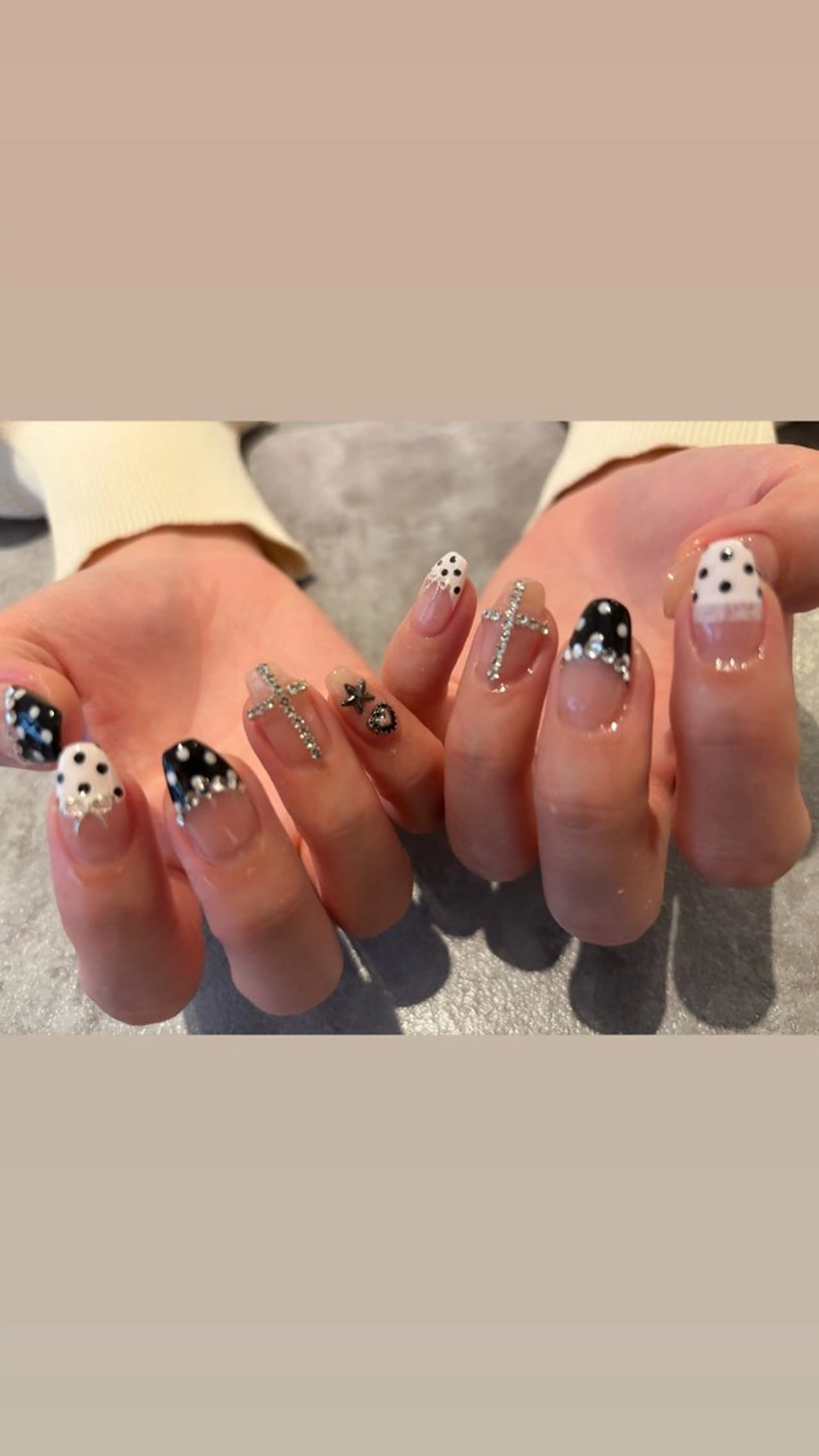 ネイル 持ち込み Mignon 、のネイルデザイン