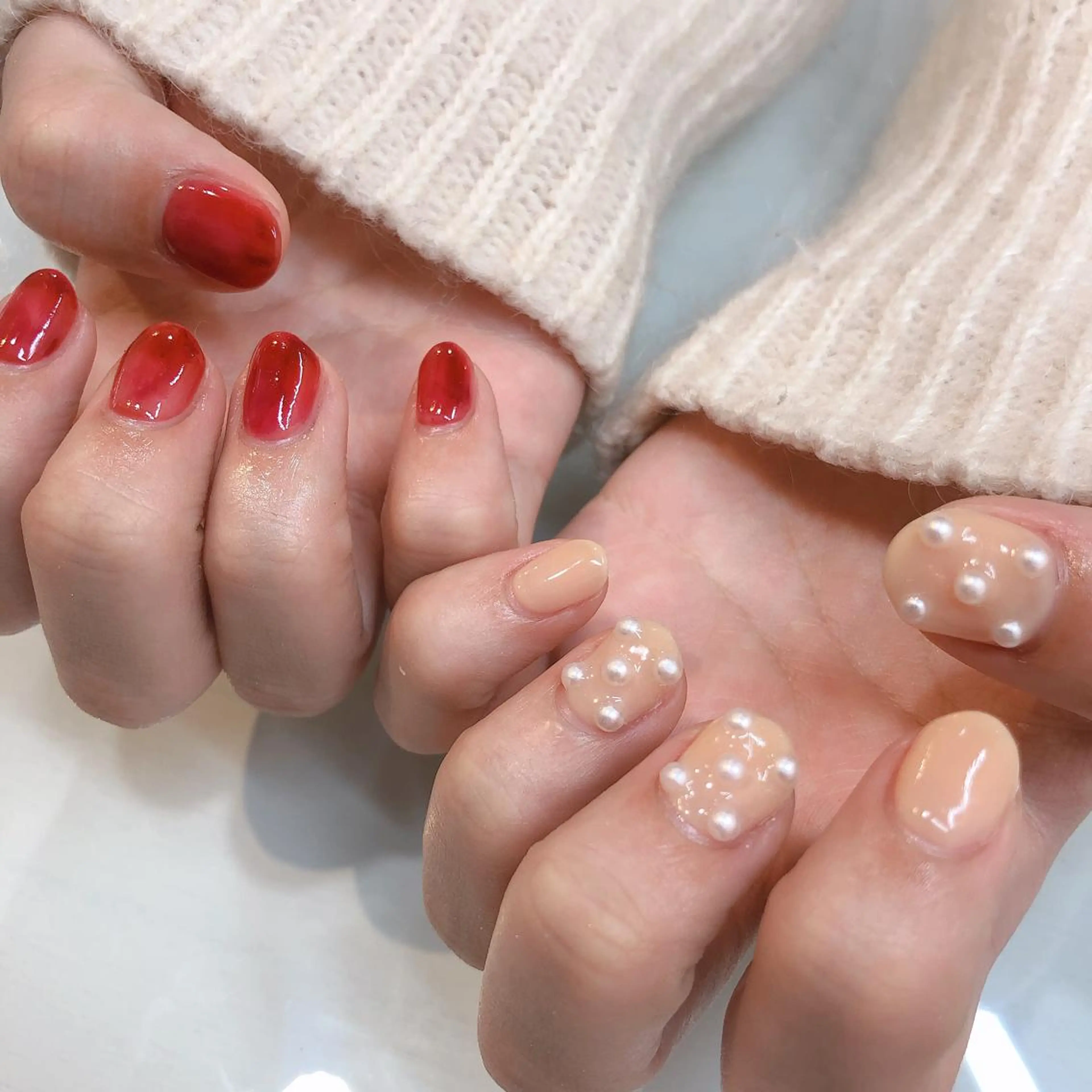 ネイル 原 麻耶のヘアスタイル