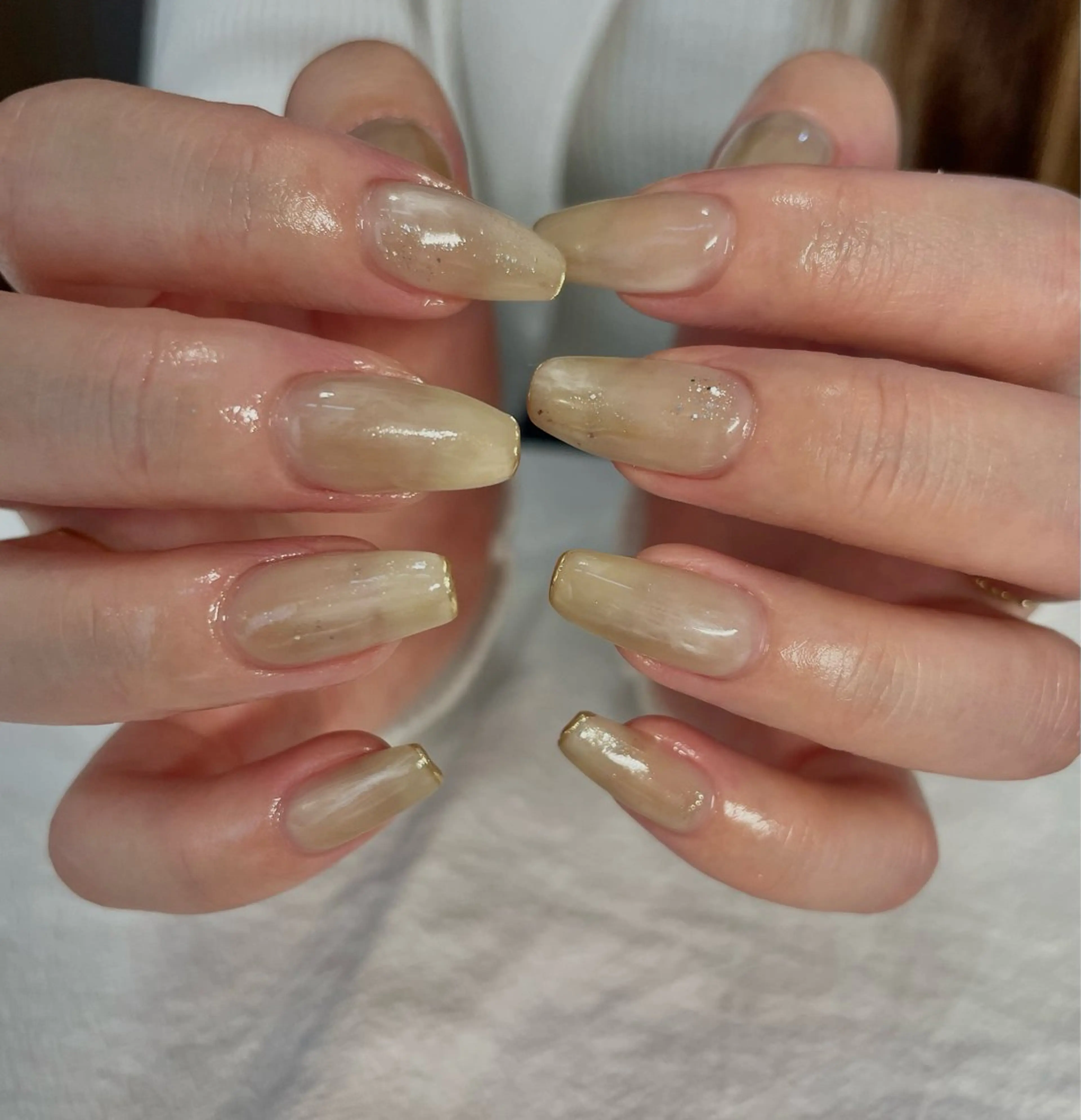 ネイル ニュアンスネイル ハンドネイル ネイリスト Nanaのネイルデザイン